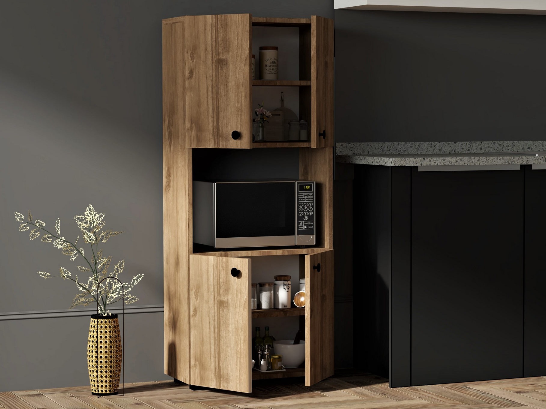 Könyvespolc Kailua 2610