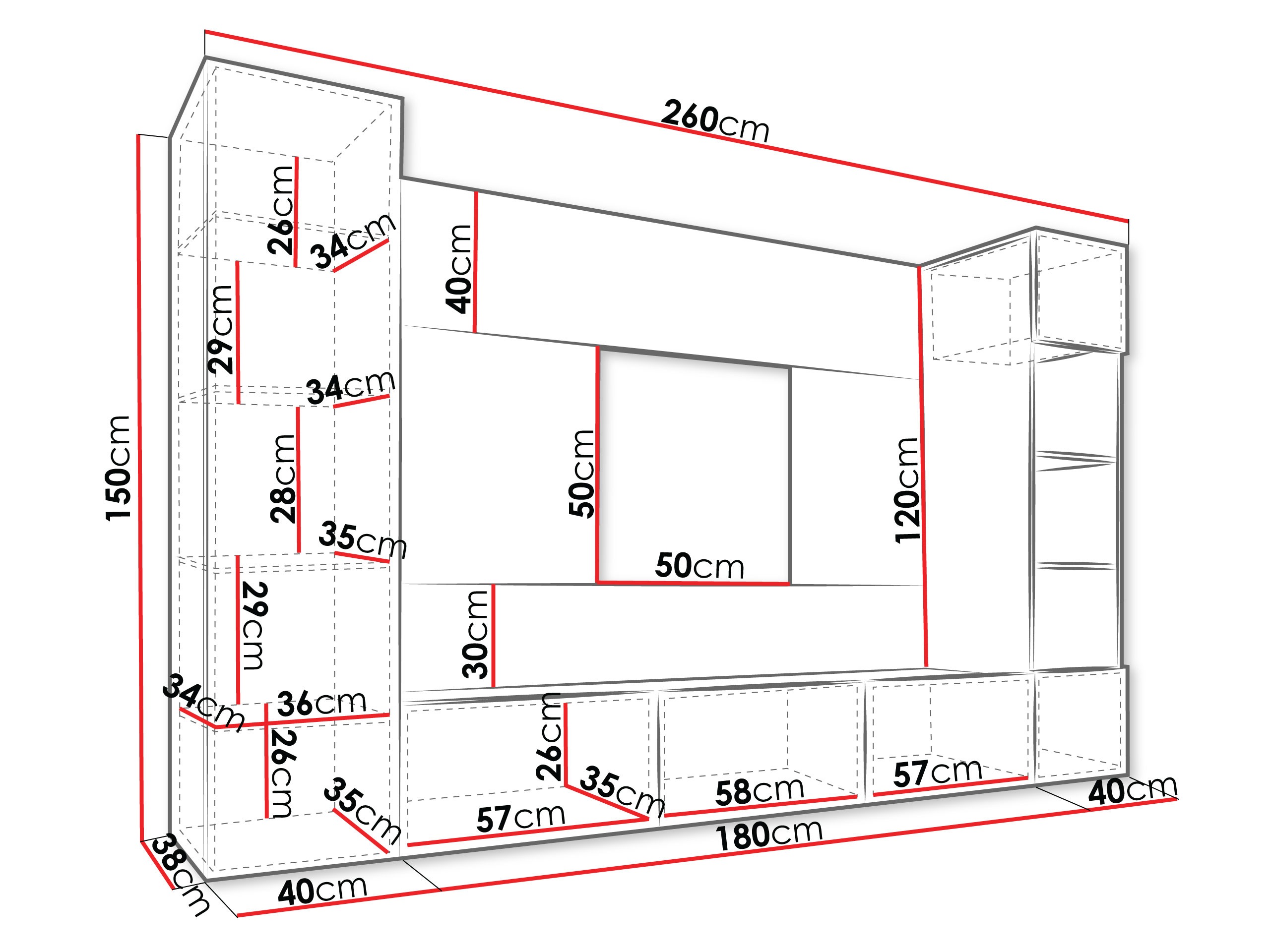 Nappali szett Comfivo 450 (Bézs + Tölgy)