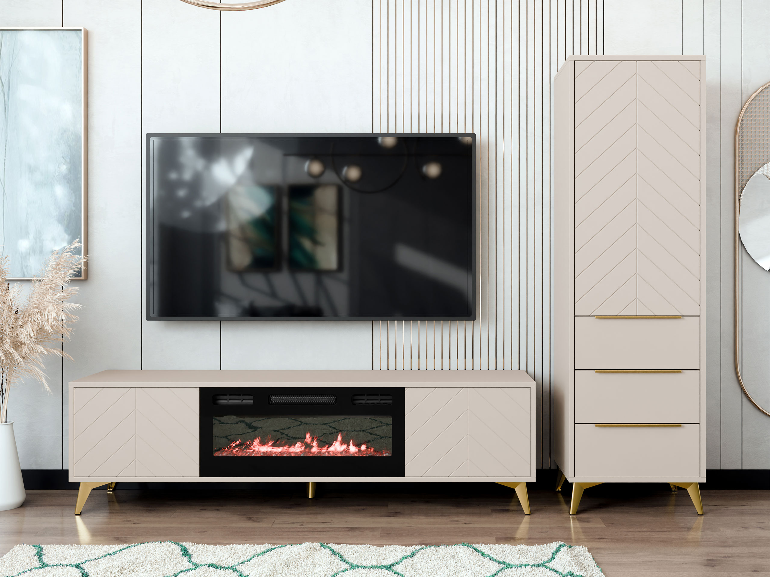 Nappali szett Comfivo Camlue 113