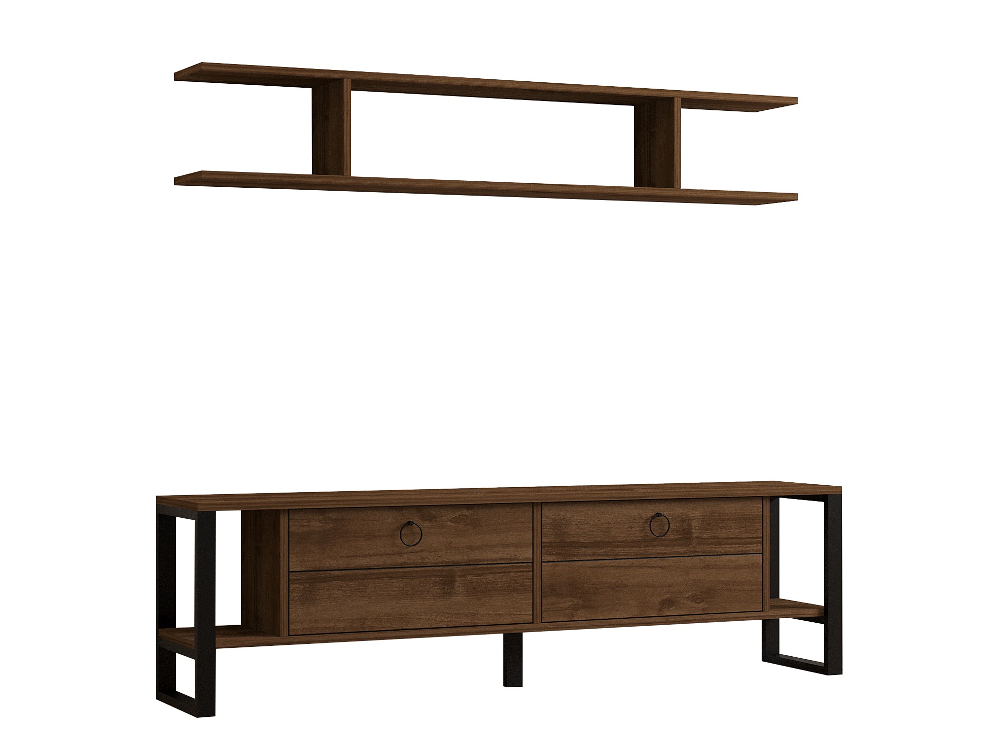 Nappali szett Kailua 2643 (Dió)