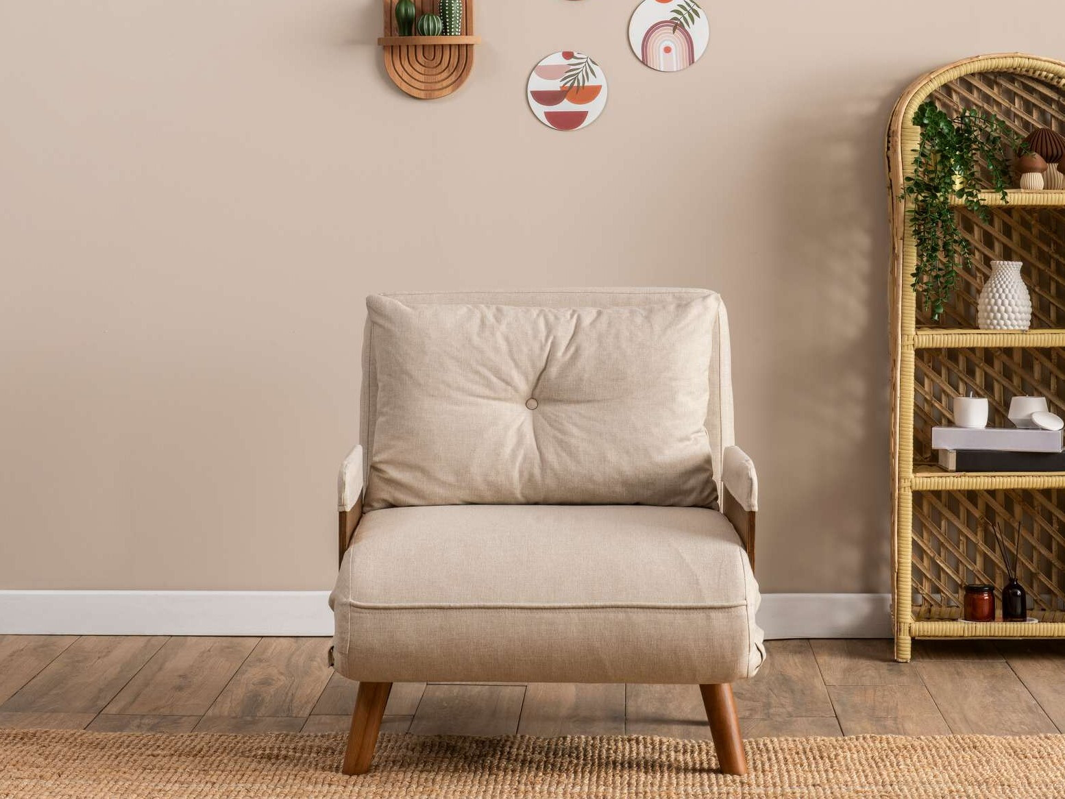 Fotel Altadena 607 (Krém)