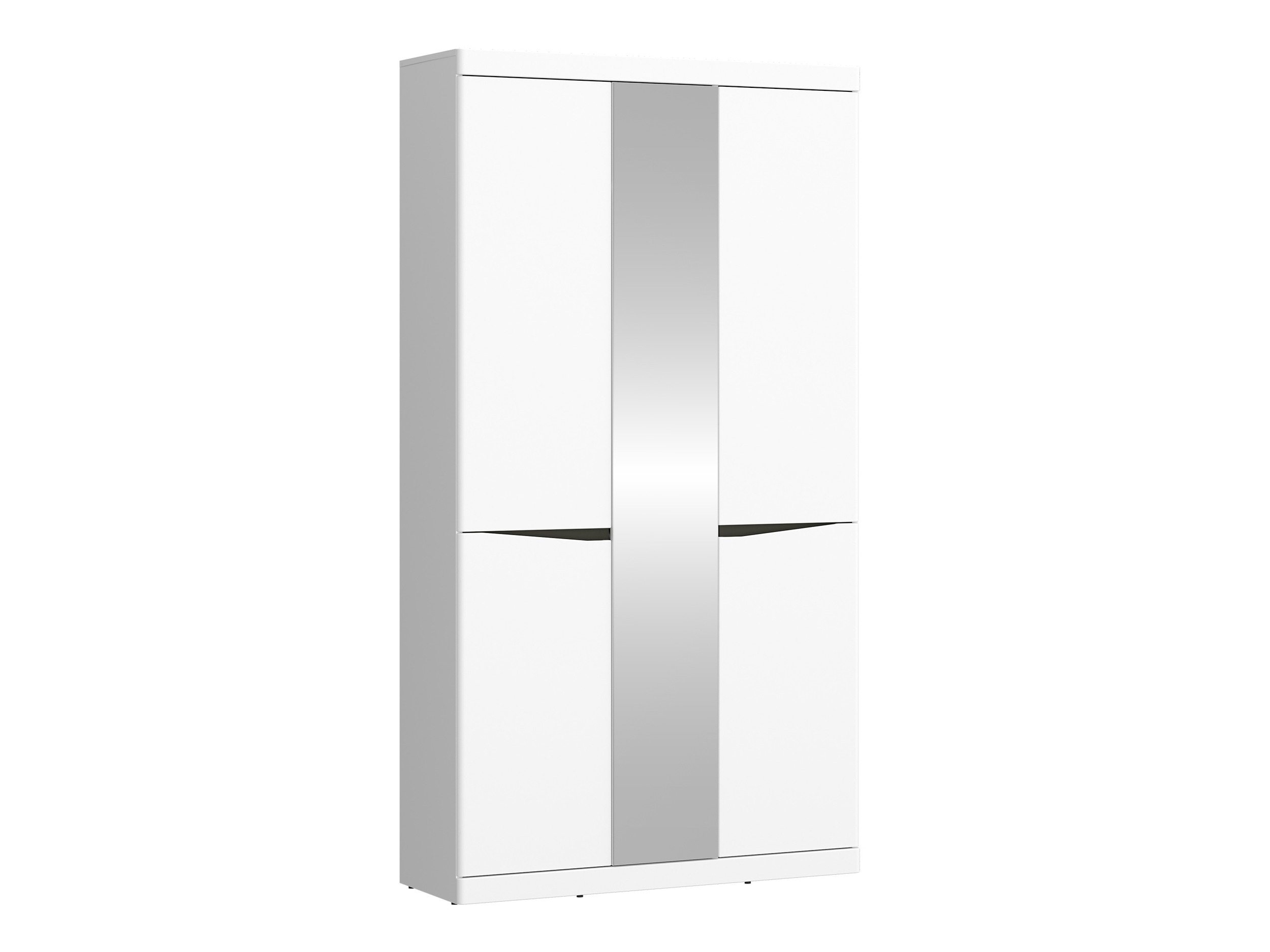 Gardróbszekrény Venlori 139 (Fehér + Grafit)
