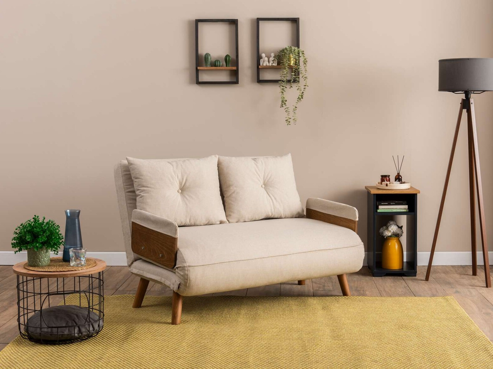 Kanapéágy Altadena 606 (Krém)