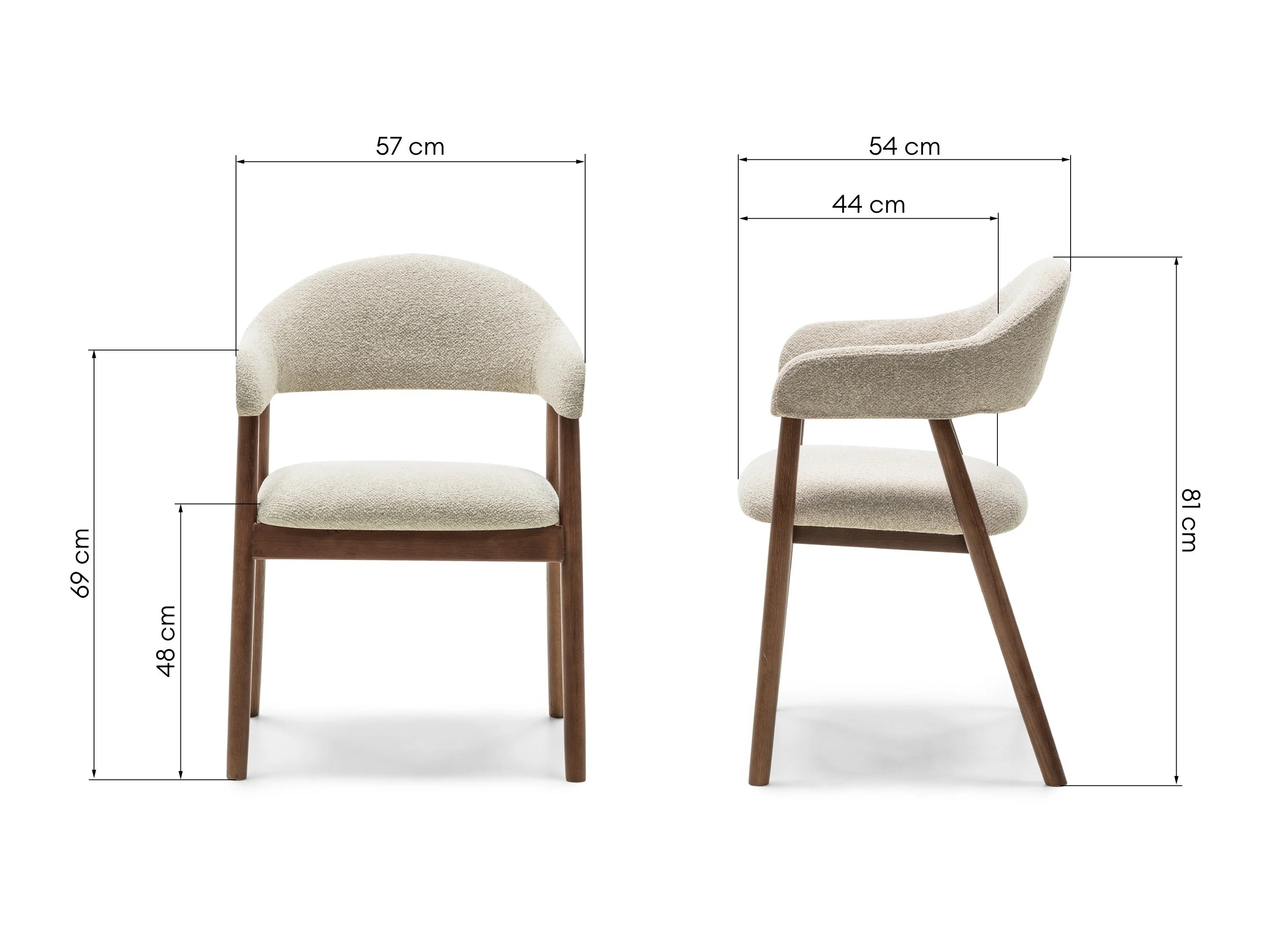 Szék Burleson 330 (Bézs + Dió)