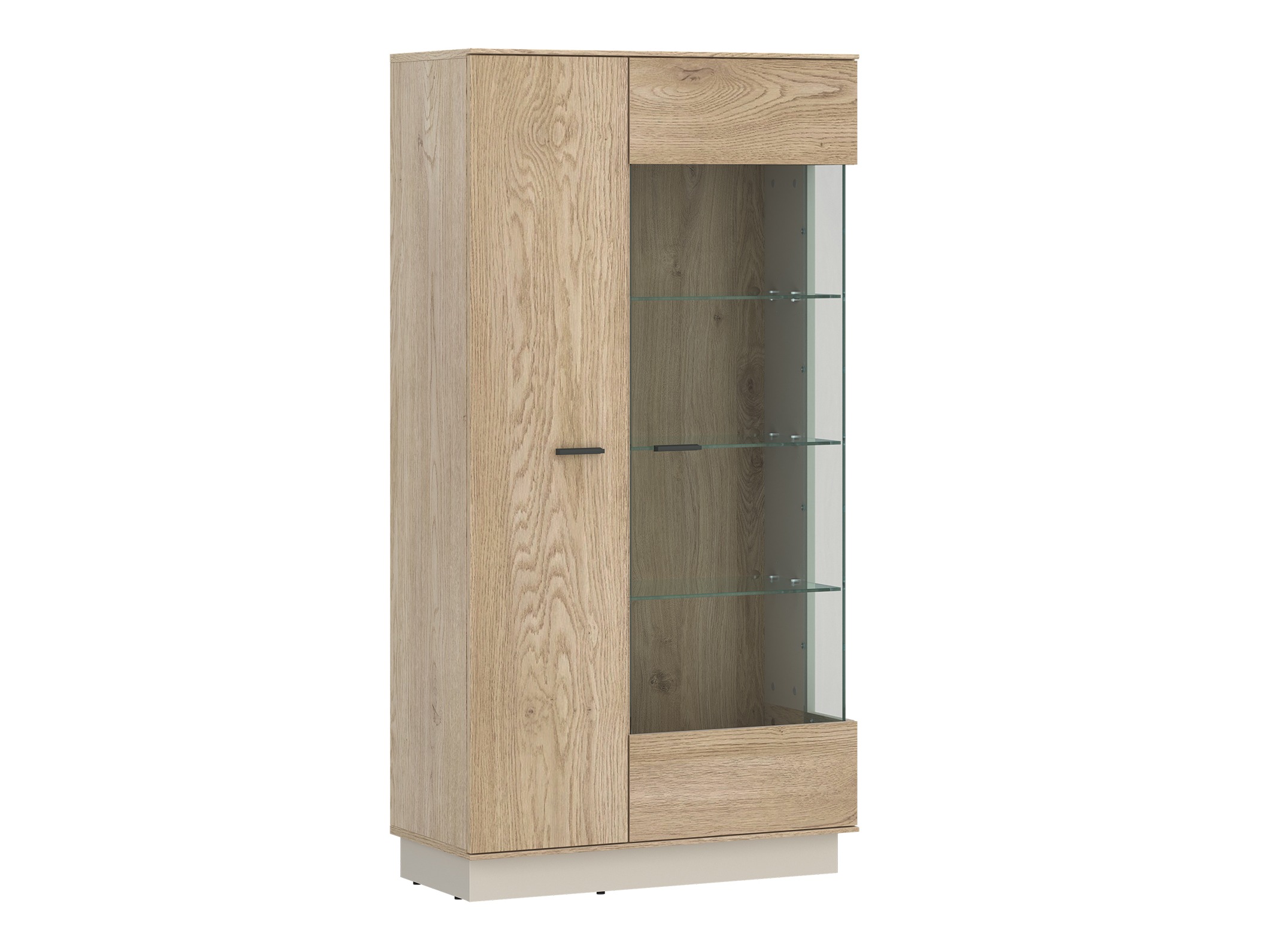 Könyvespolc Ontario 150 (Kasmír + Sonoma tölgy)