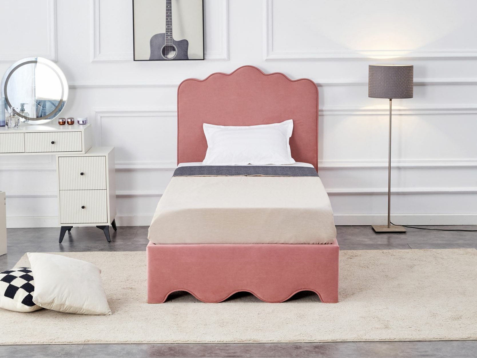 Ágy Houston 1972 (Rózsaszín)