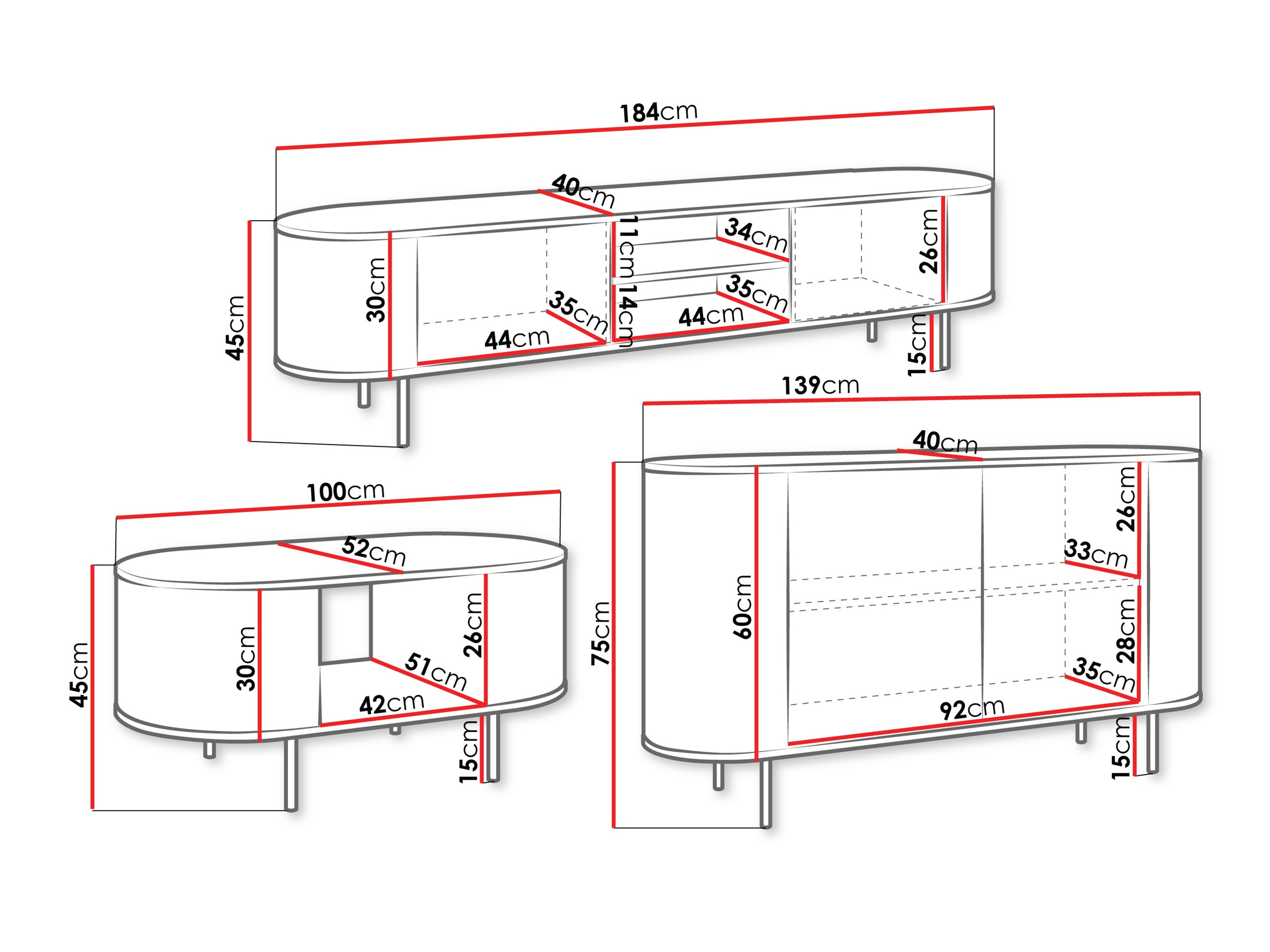 Nappali szett Comfivo Livtena 105 (Fehér márvány + Aranysárga)