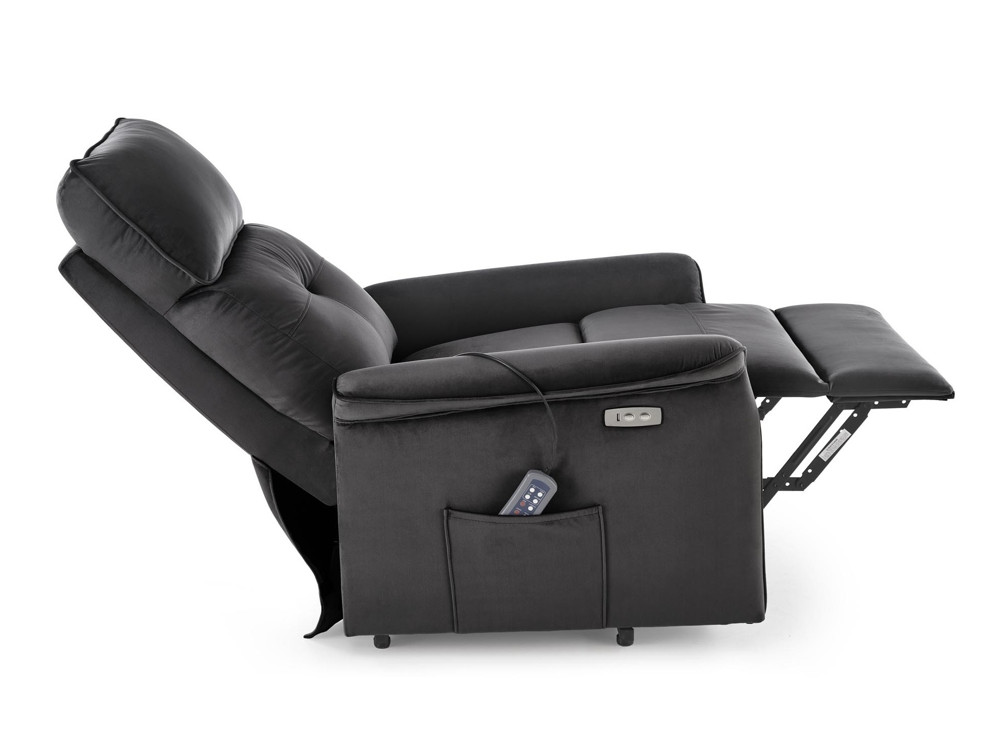 Relax fotelágy Houston 1979 (Fekete)