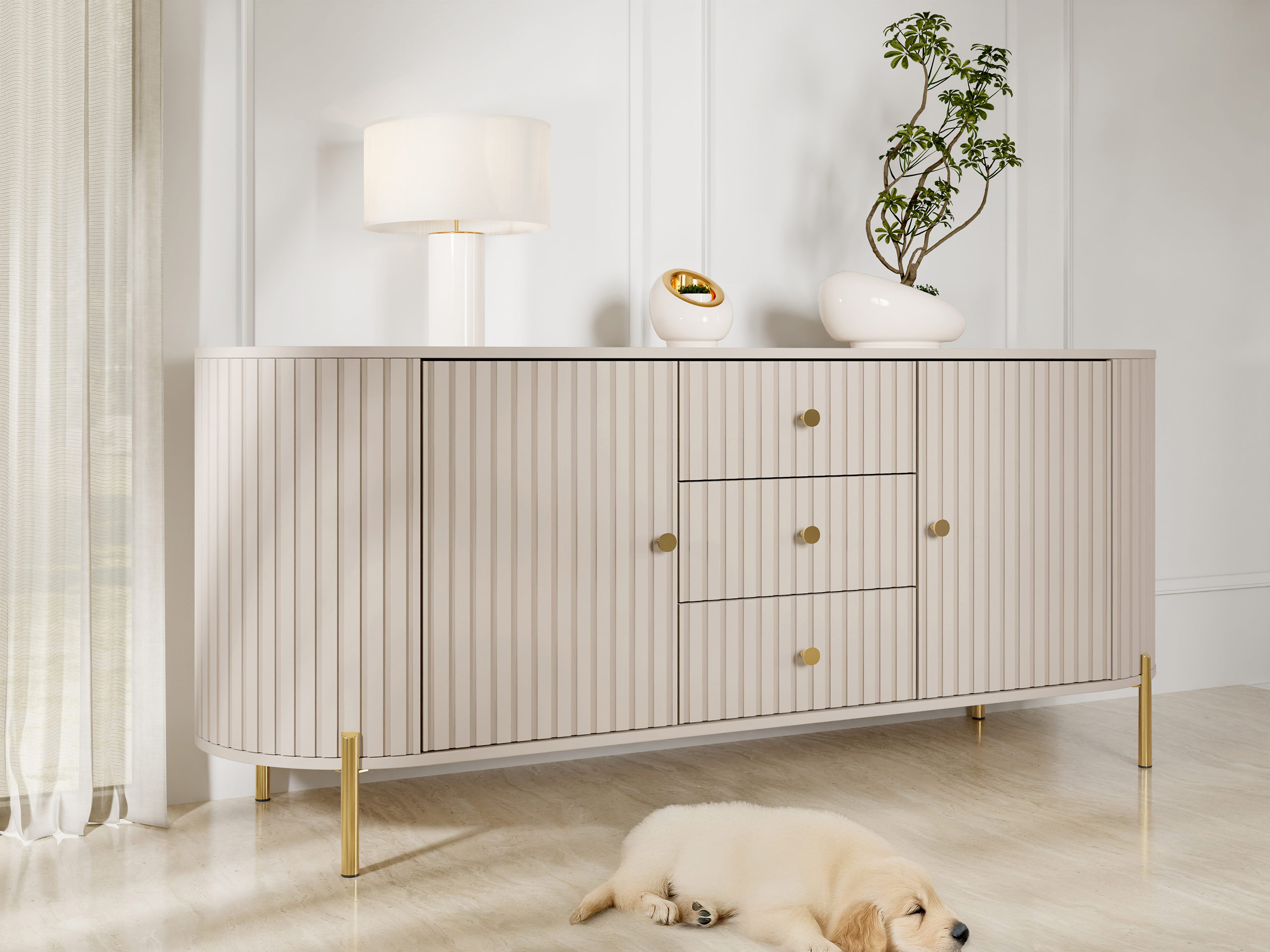 Komód Comfivo Mirsoni 101