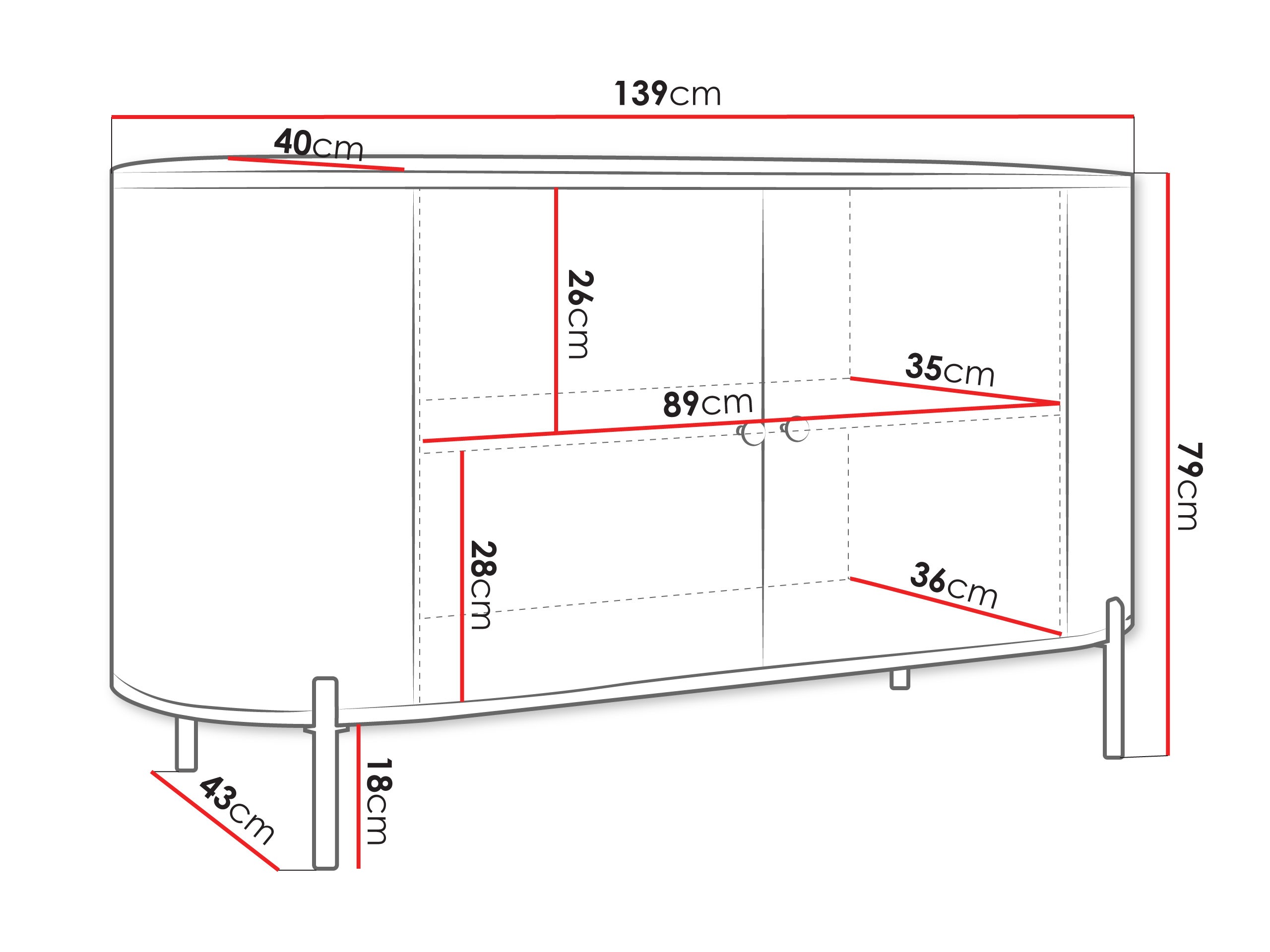 Szekrény Comfivo Mirsoni 100