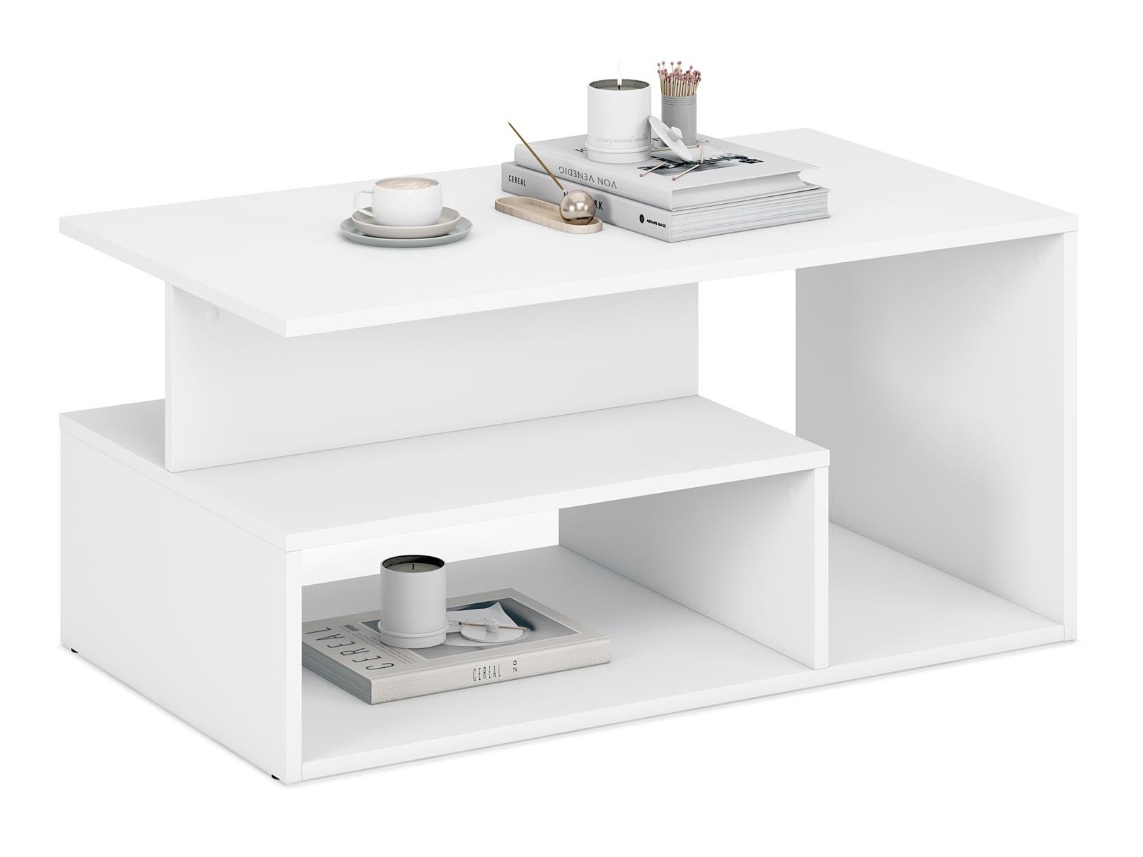 Dohányzóasztal Houston 1991 (Fehér)