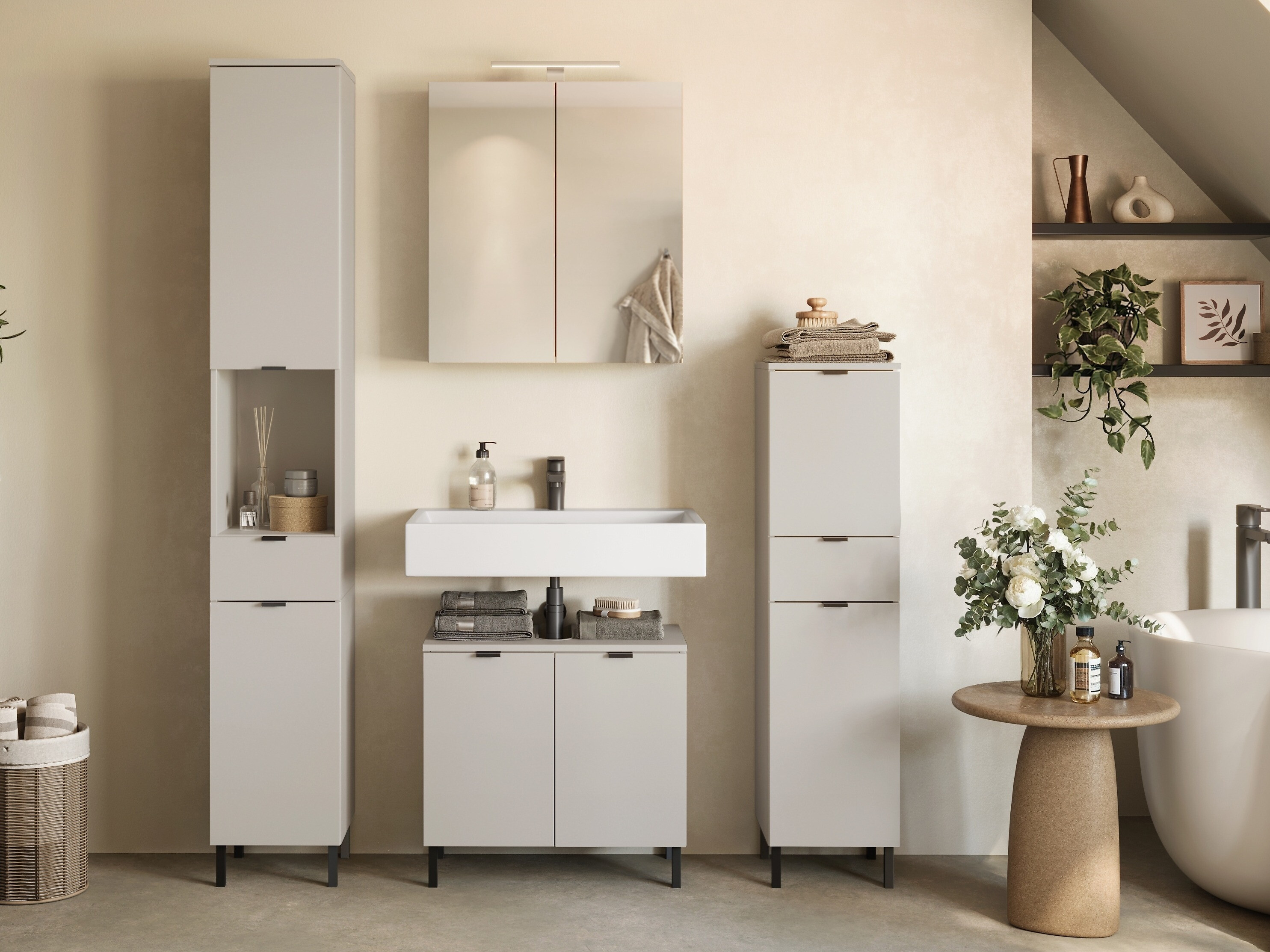 Fürdőszobai garnitúra Felfere 108 (Kasmír)