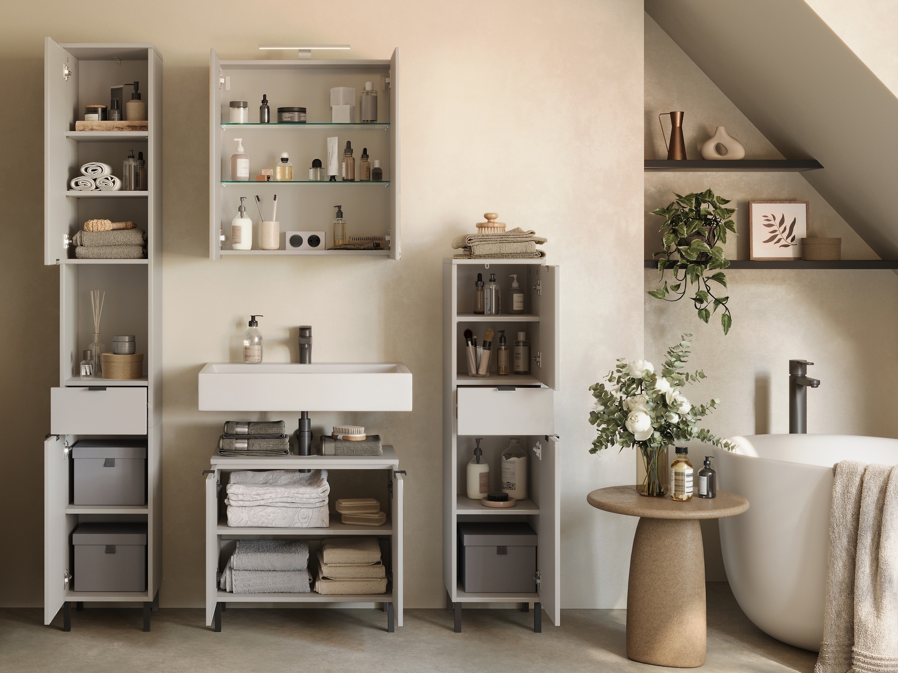 Fürdőszobai garnitúra Felfere 108 (Kasmír)