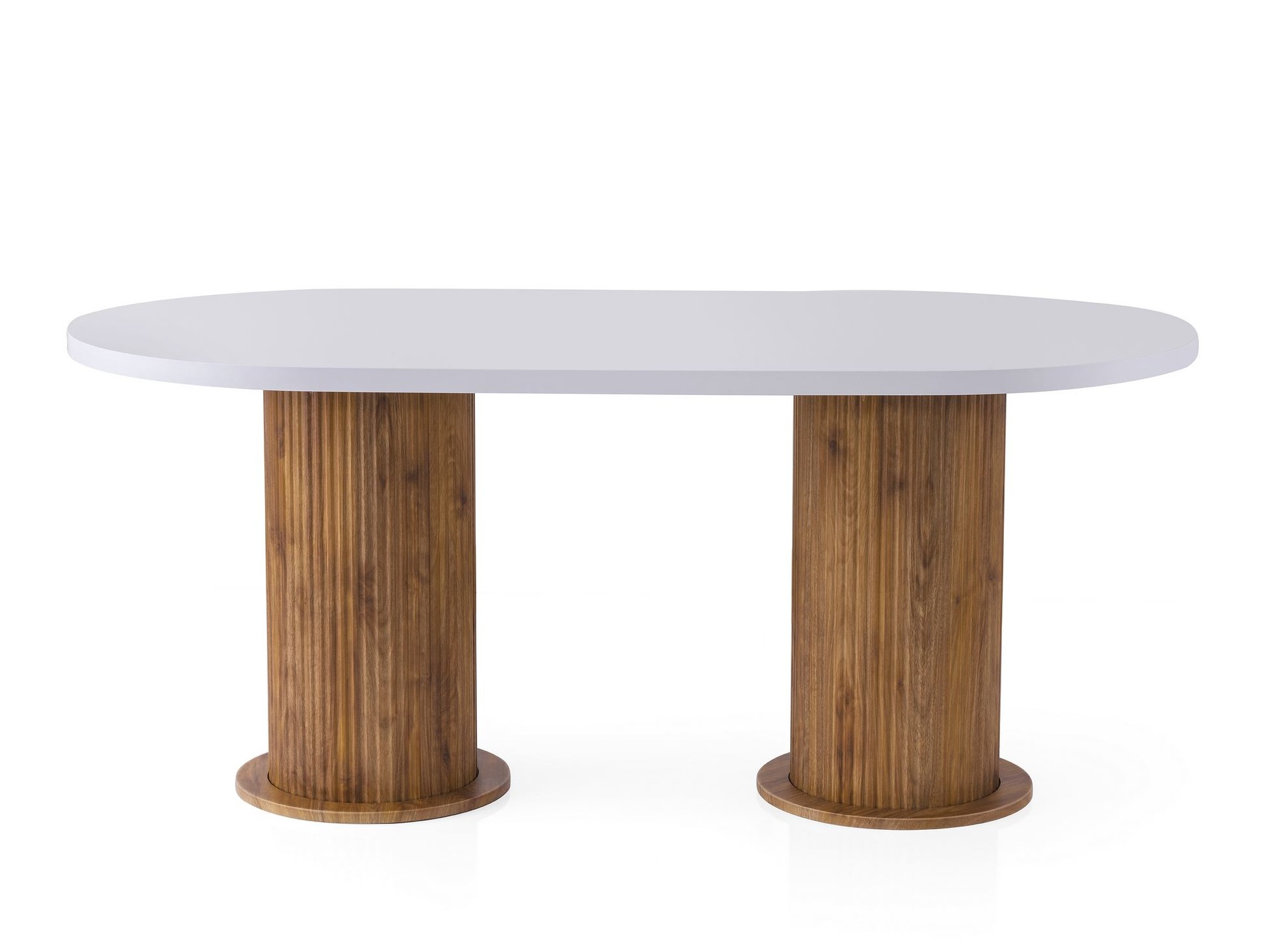 Asztal Kailua 2623 (Fehér + Dió)