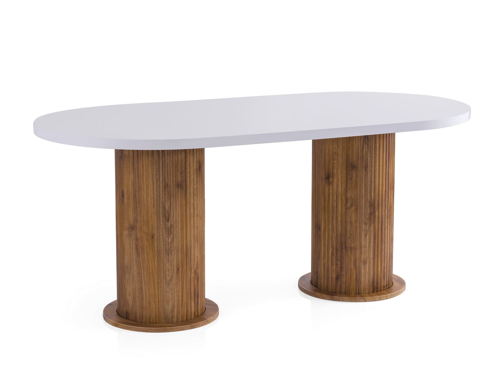 Asztal Kailua 2623 (Fehér + Dió)