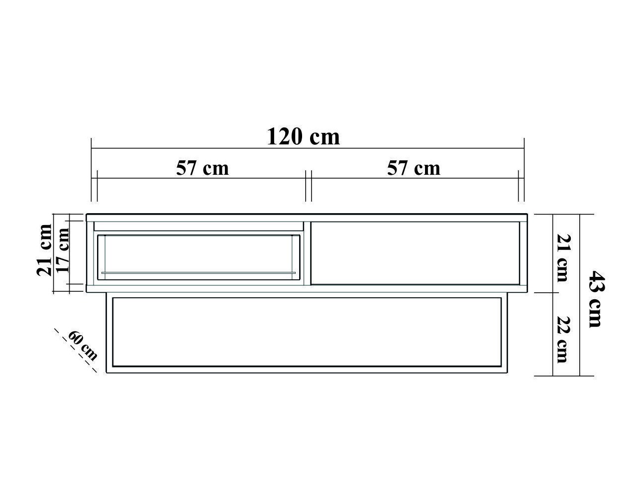 Dohányzóasztal Kailua 2627