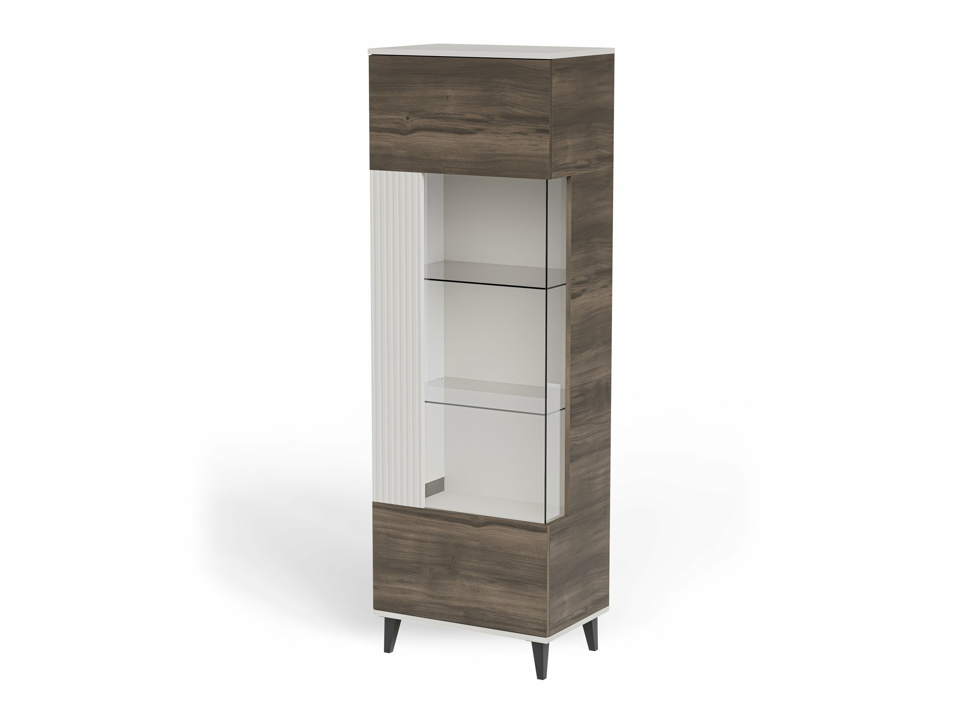 Könyvespolc Luelia 112 (Dió + Kasmír)