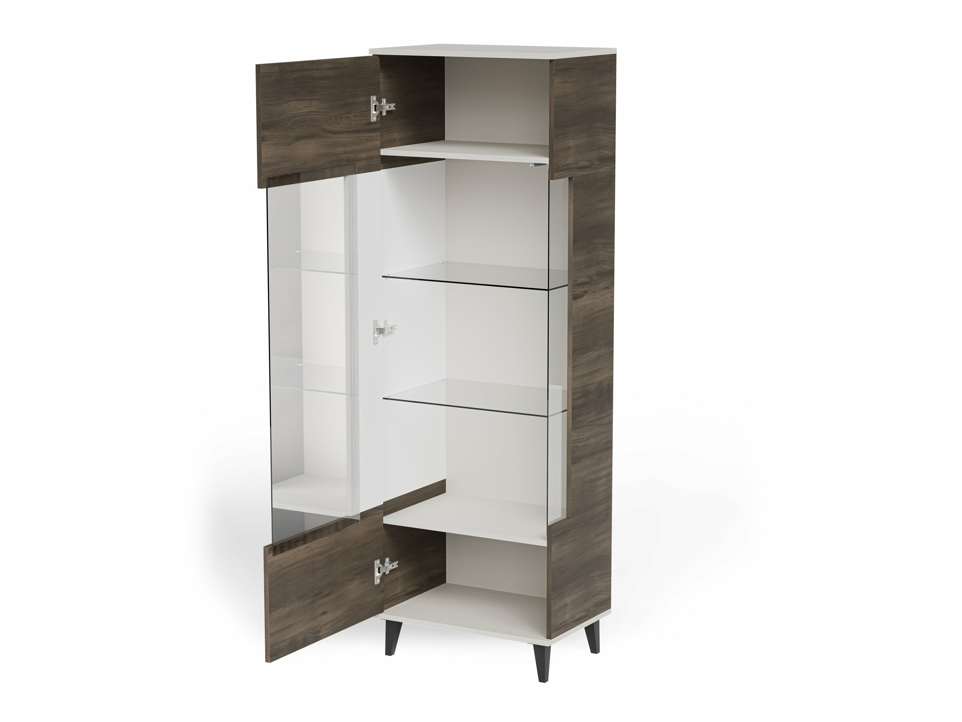 Könyvespolc Luelia 112 (Dió + Kasmír)