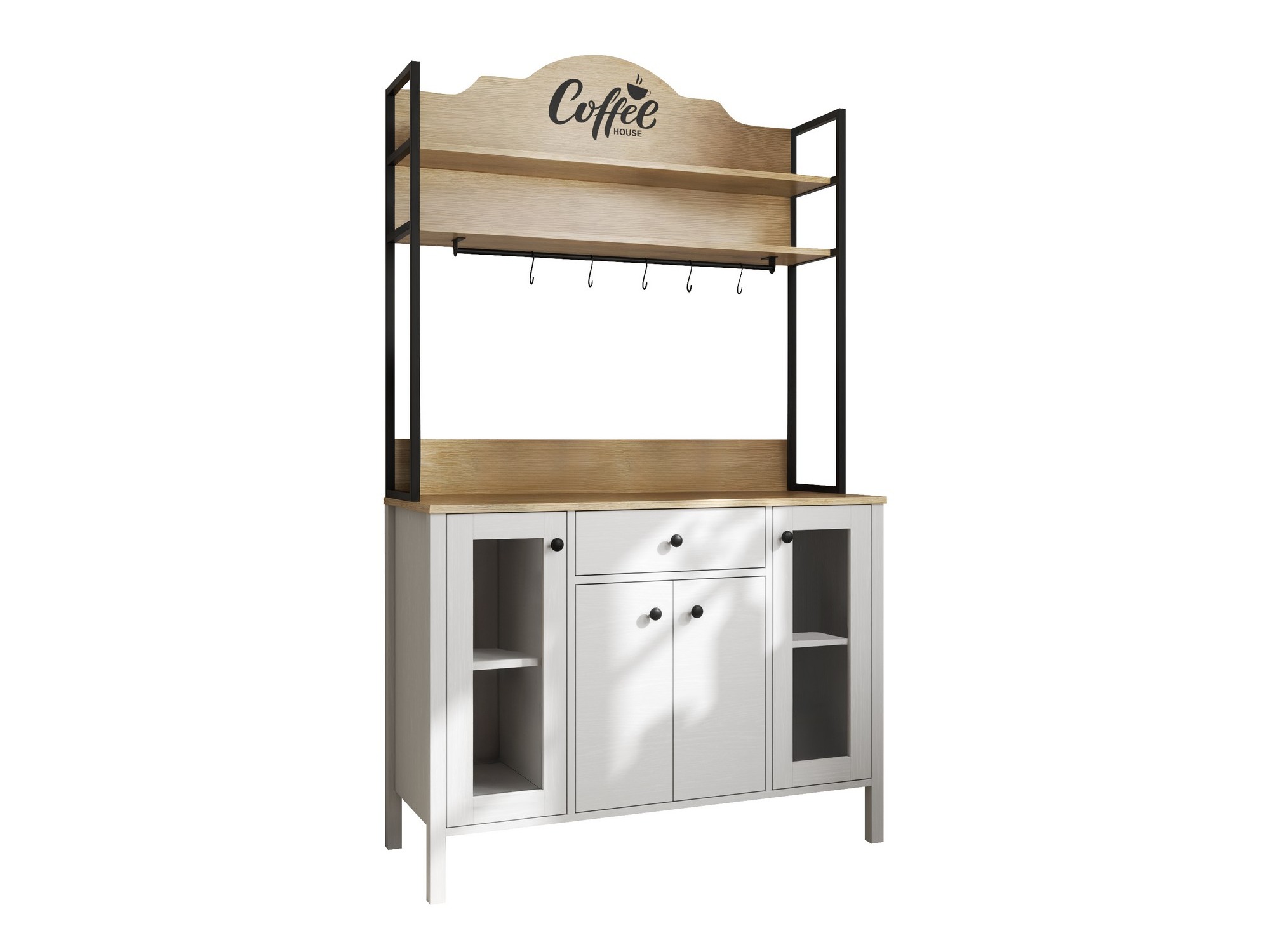 Többfunkciós bútor Ophfela 148 (Fekete)