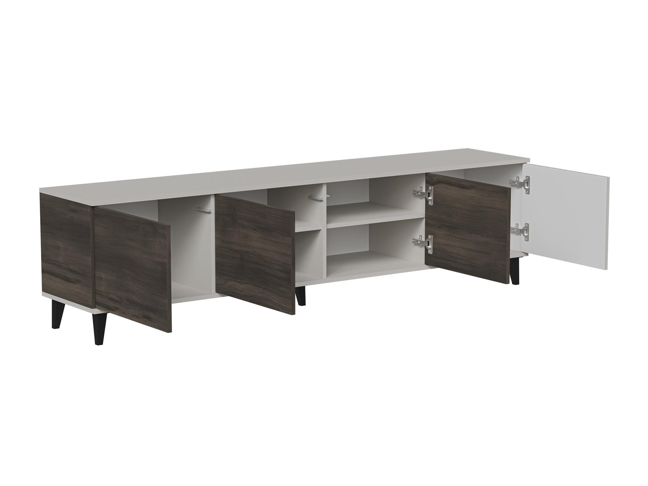 TV-állvány Luelia 114 (Dió + Kasmír)