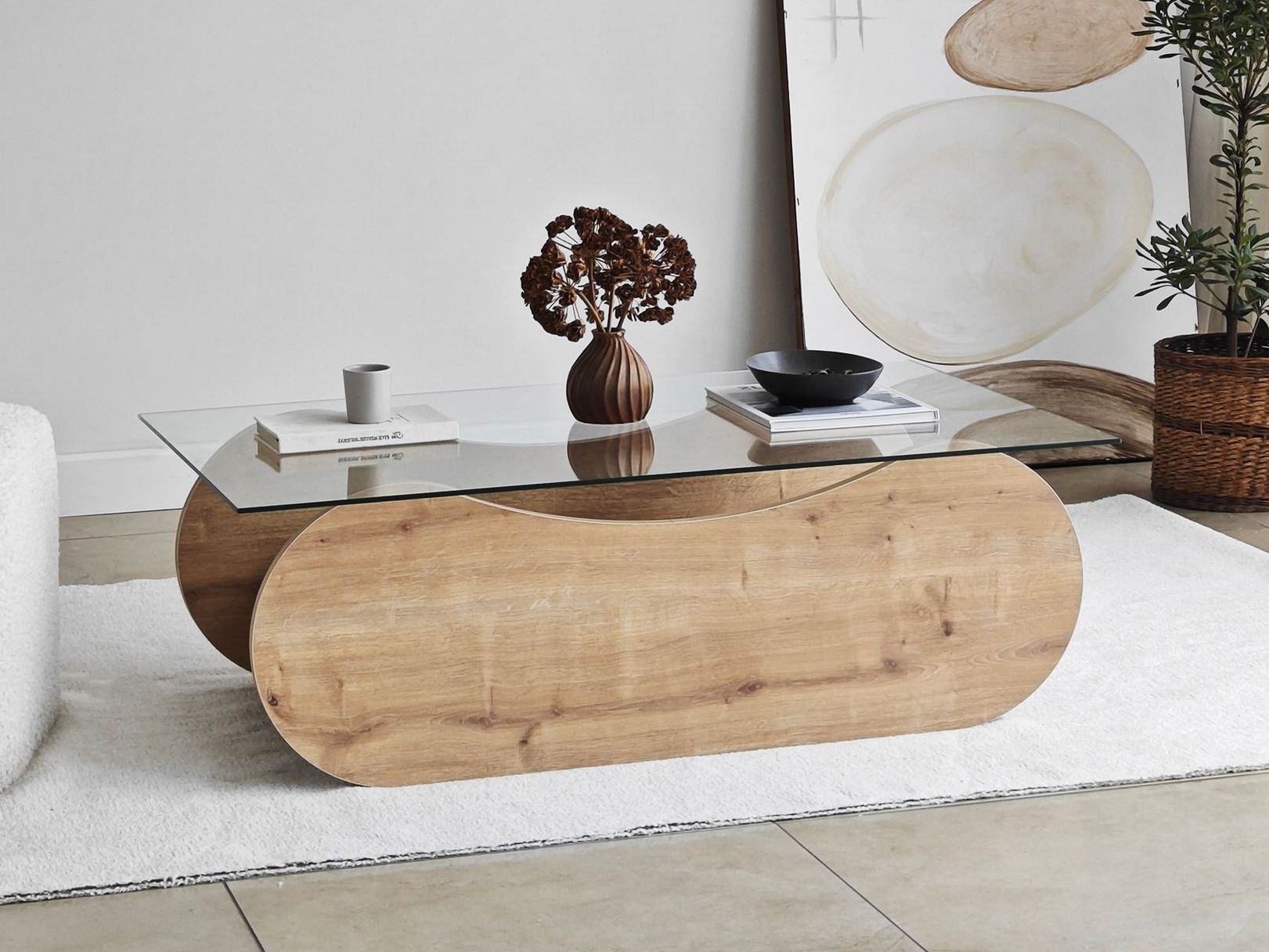 Dohányzóasztal Kailua 2632 (Tölgy)