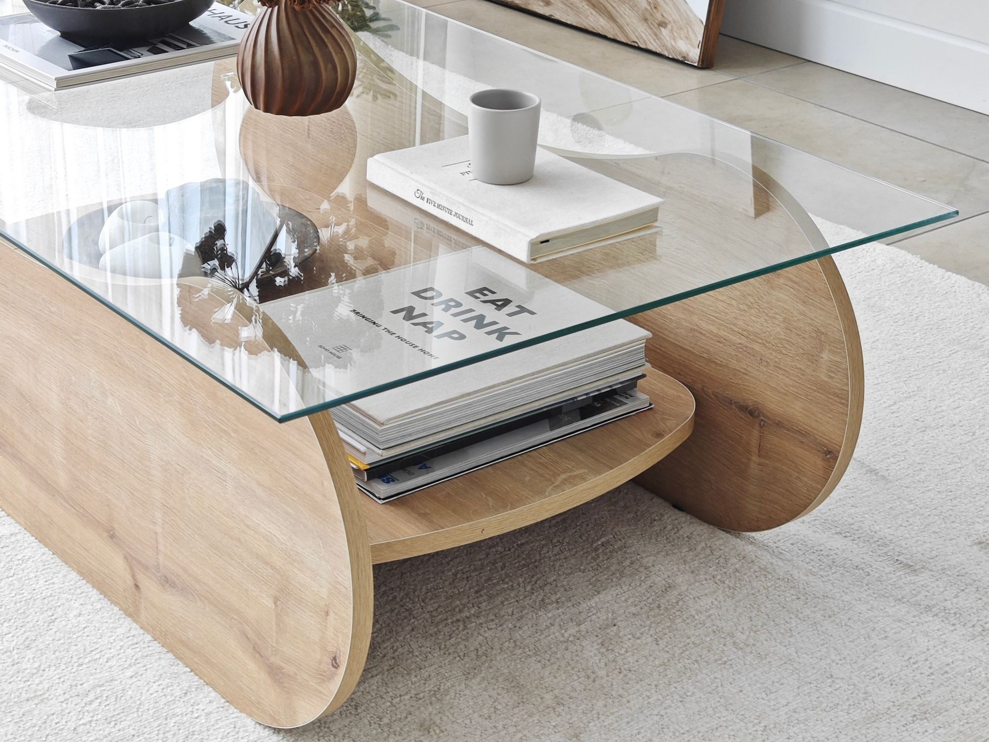 Dohányzóasztal Kailua 2632 (Tölgy)