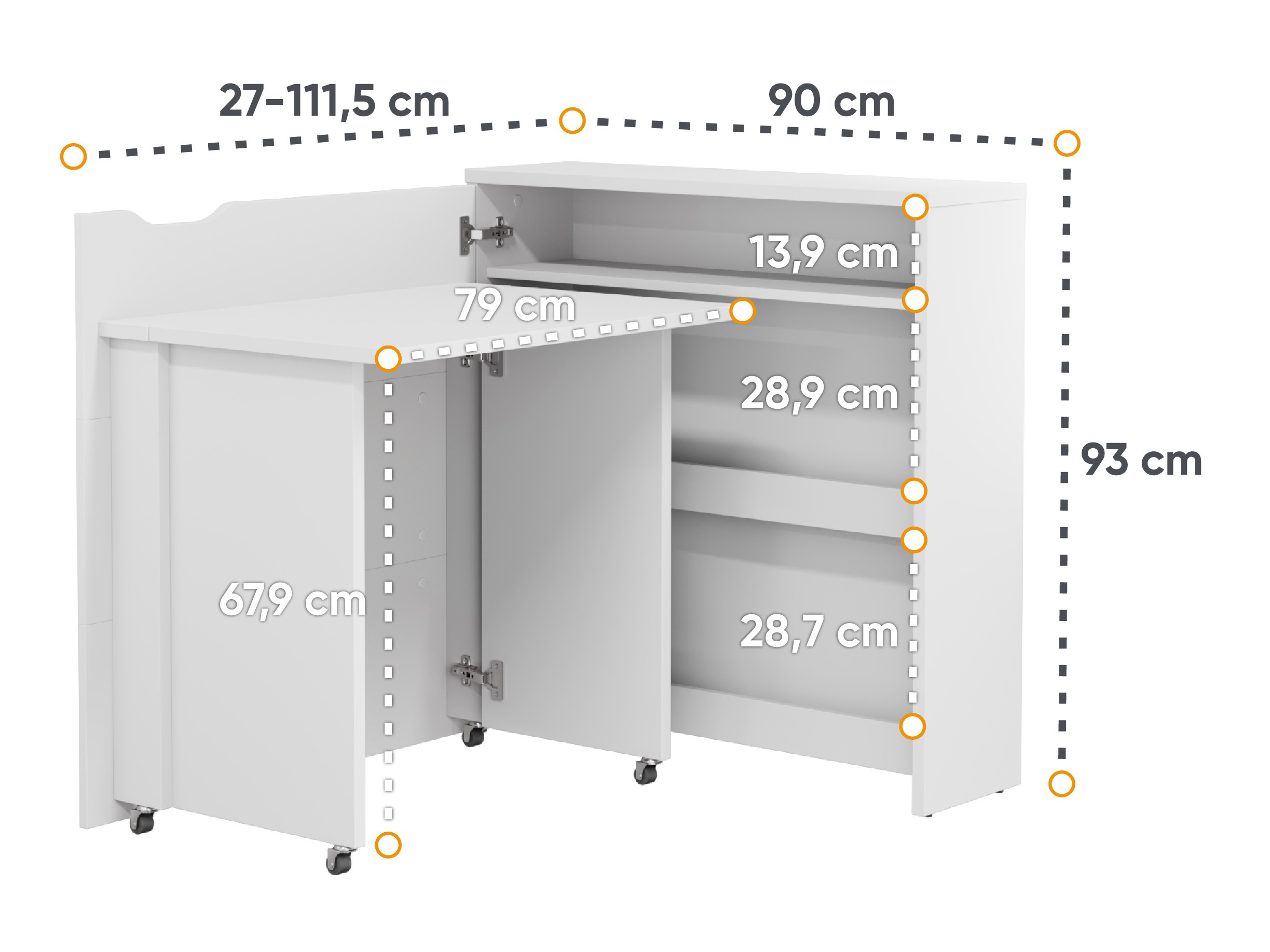 Sarok íróasztal Concept Pro Lenart II (Kasmír)