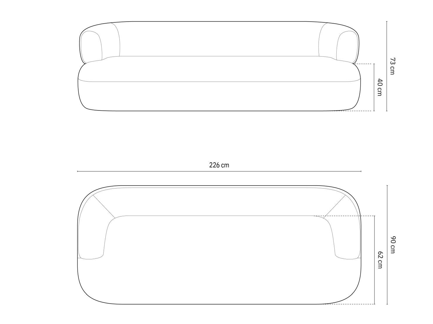 Kanapé Beckley 144 (Nemw or Never 01)