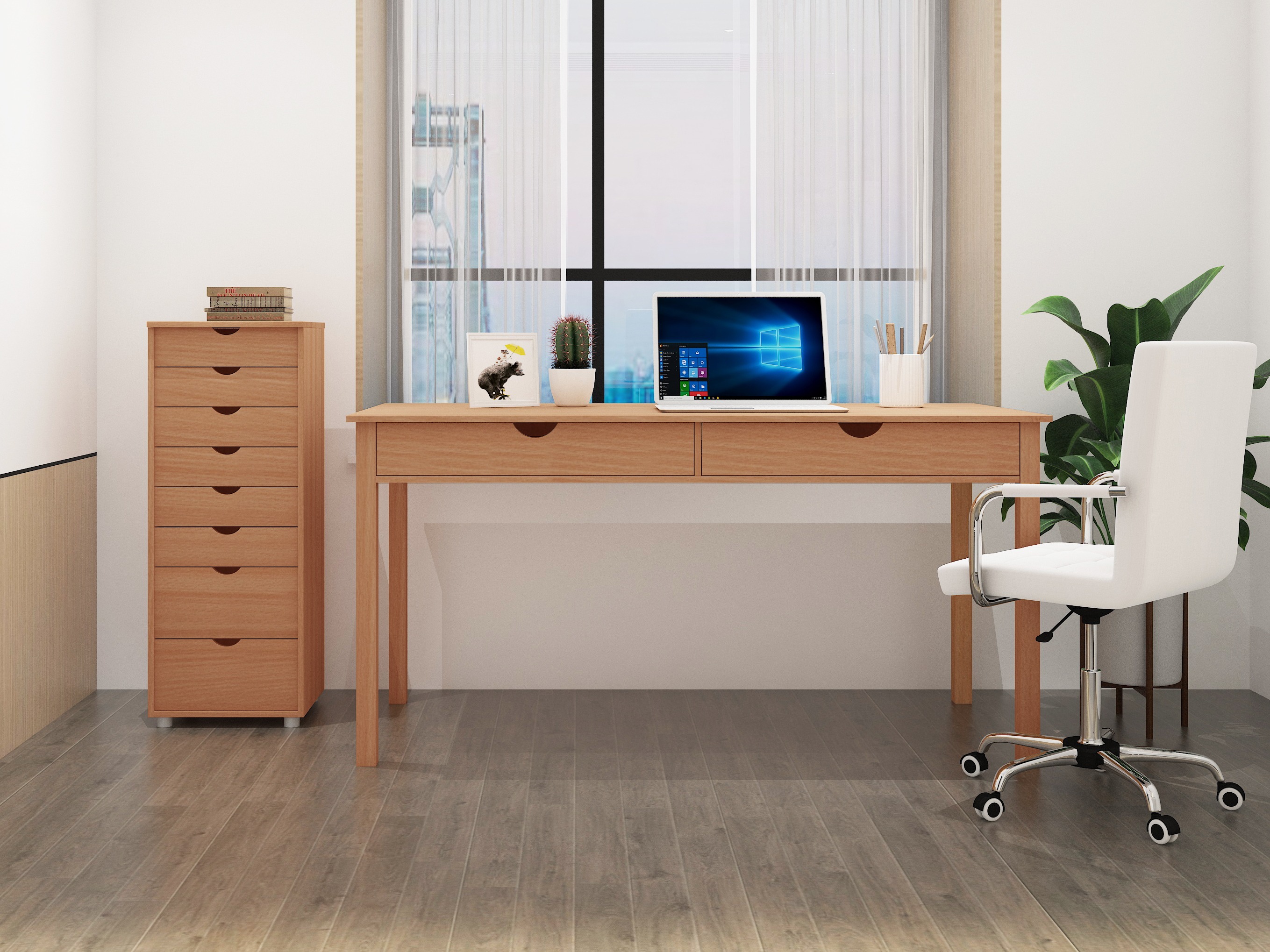 Íróasztal Denton 592 (Világos fa)