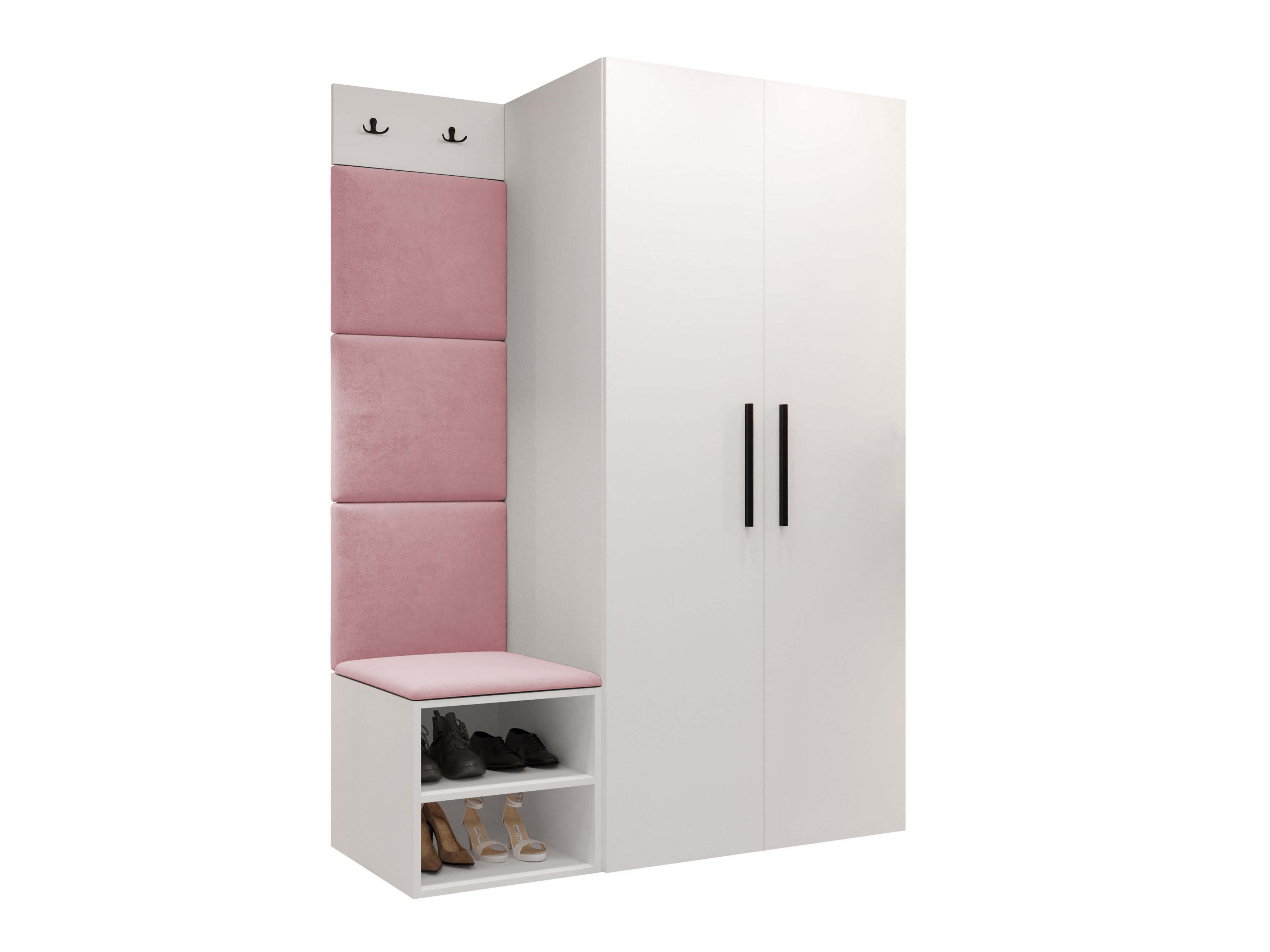 Előszoba garnitúra Hartford 523 (Fehér)