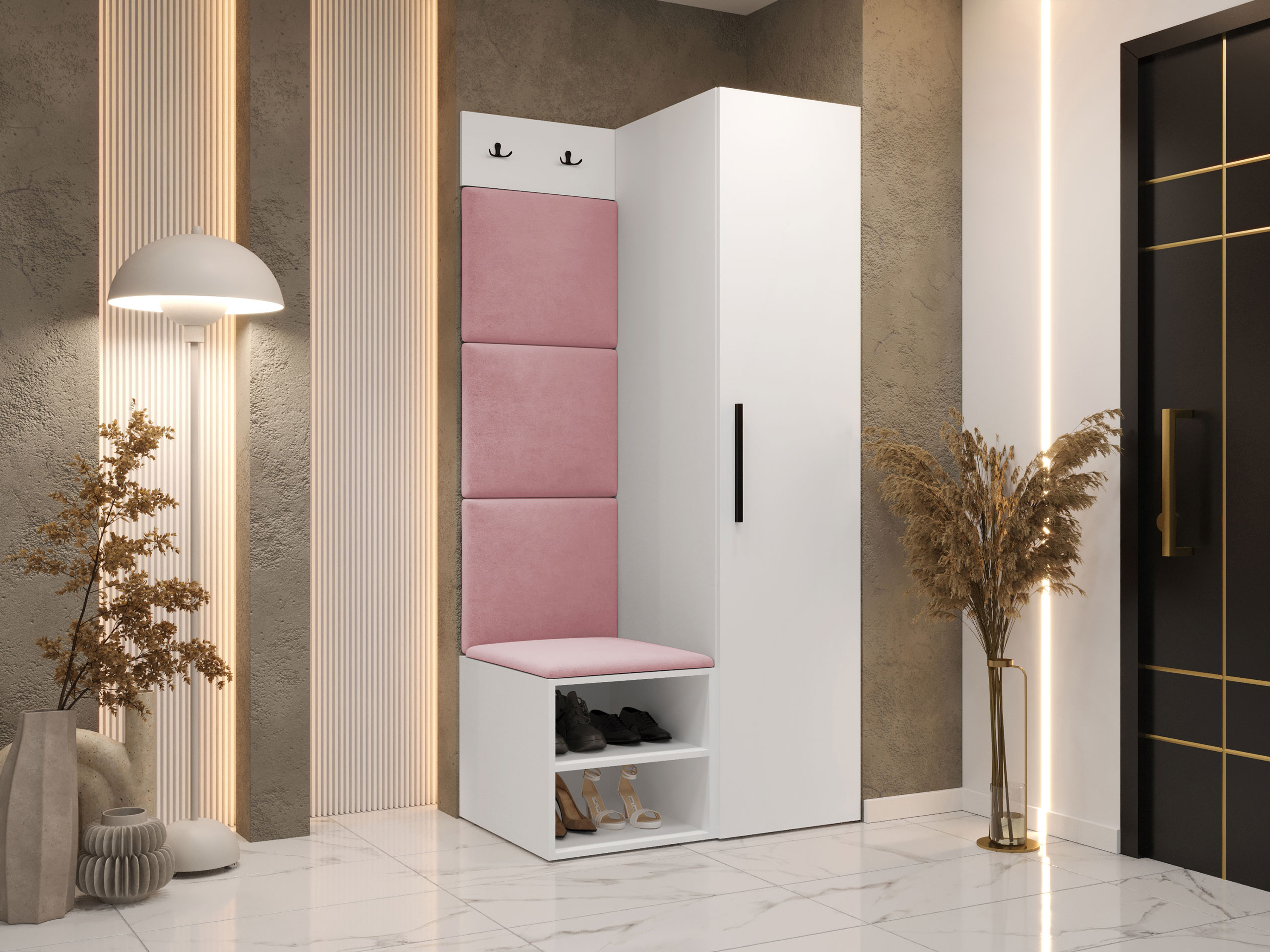 Előszoba garnitúra Hartford 524 (Fehér)