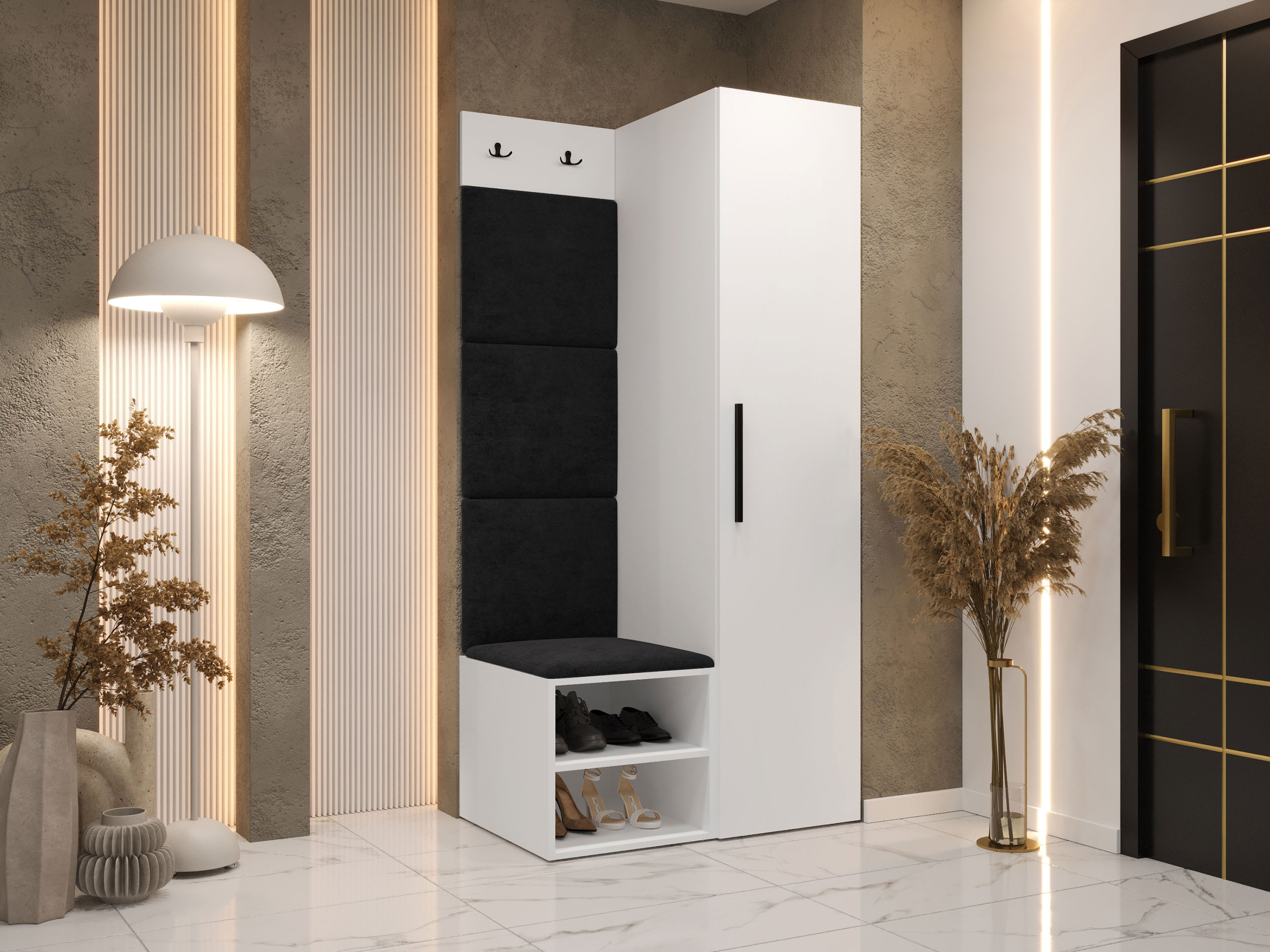 Előszoba garnitúra Hartford 524 (Fehér)