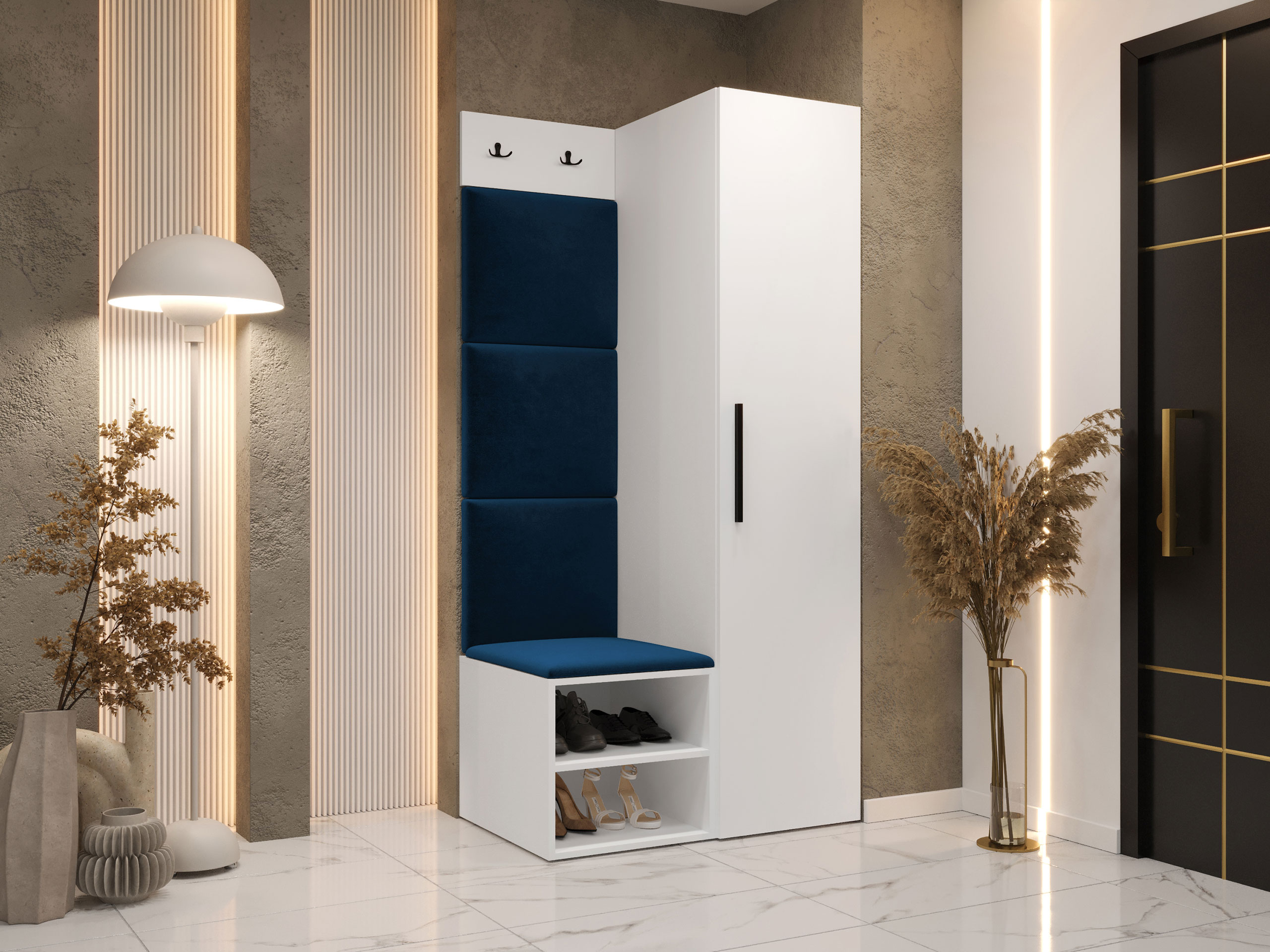 Előszoba garnitúra Hartford 524 (Fehér)