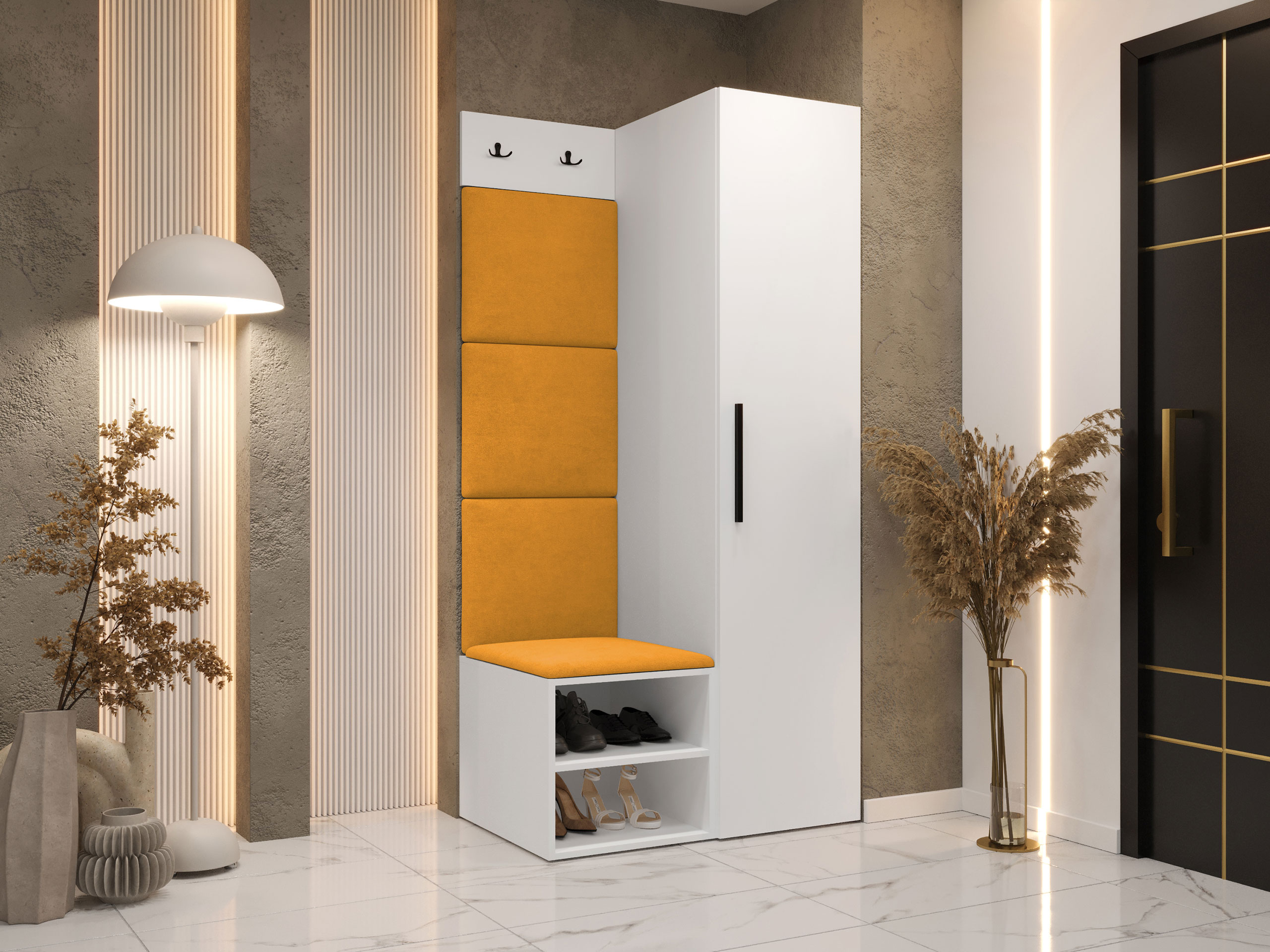 Előszoba garnitúra Hartford 524 (Fehér)