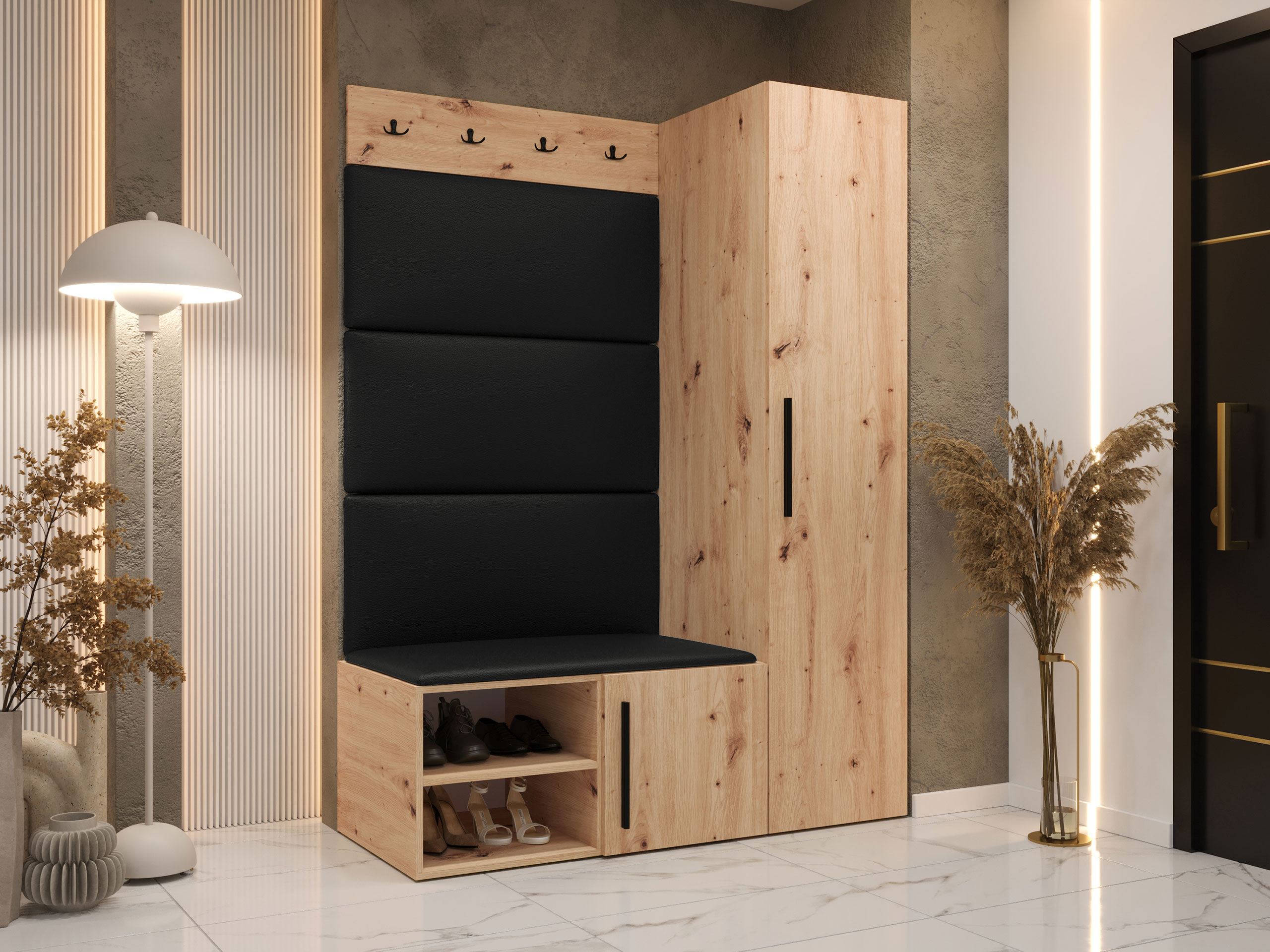 Előszoba garnitúra Hartford 525 (Artisan tölgy)