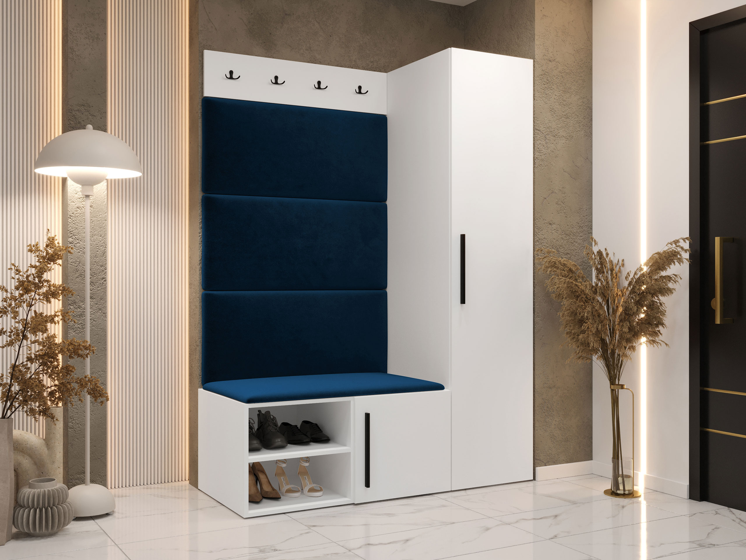 Előszoba garnitúra Hartford 525 (Fehér)