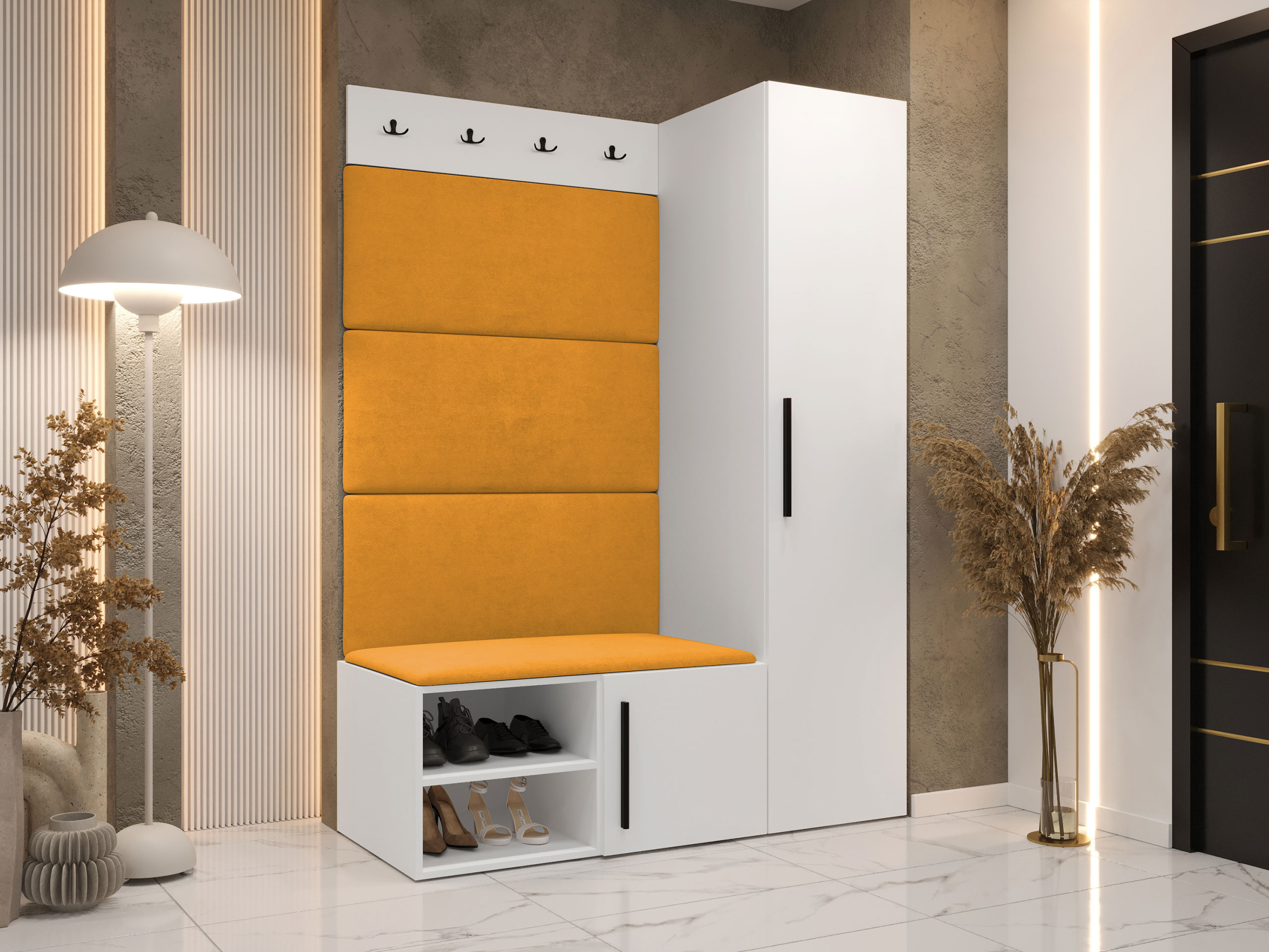 Előszoba garnitúra Hartford 525 (Fehér)