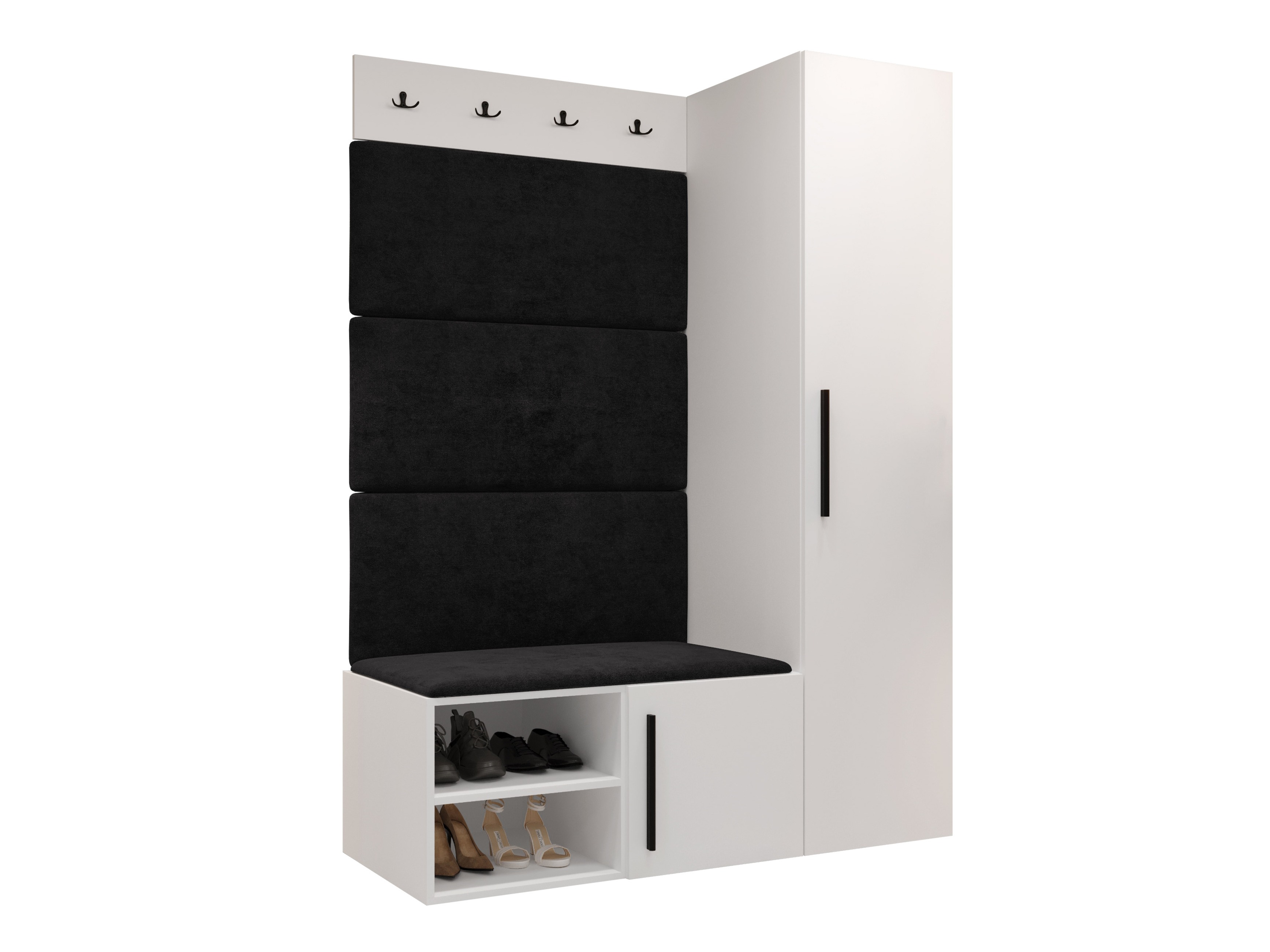 Előszoba garnitúra Hartford 525 (Fehér)