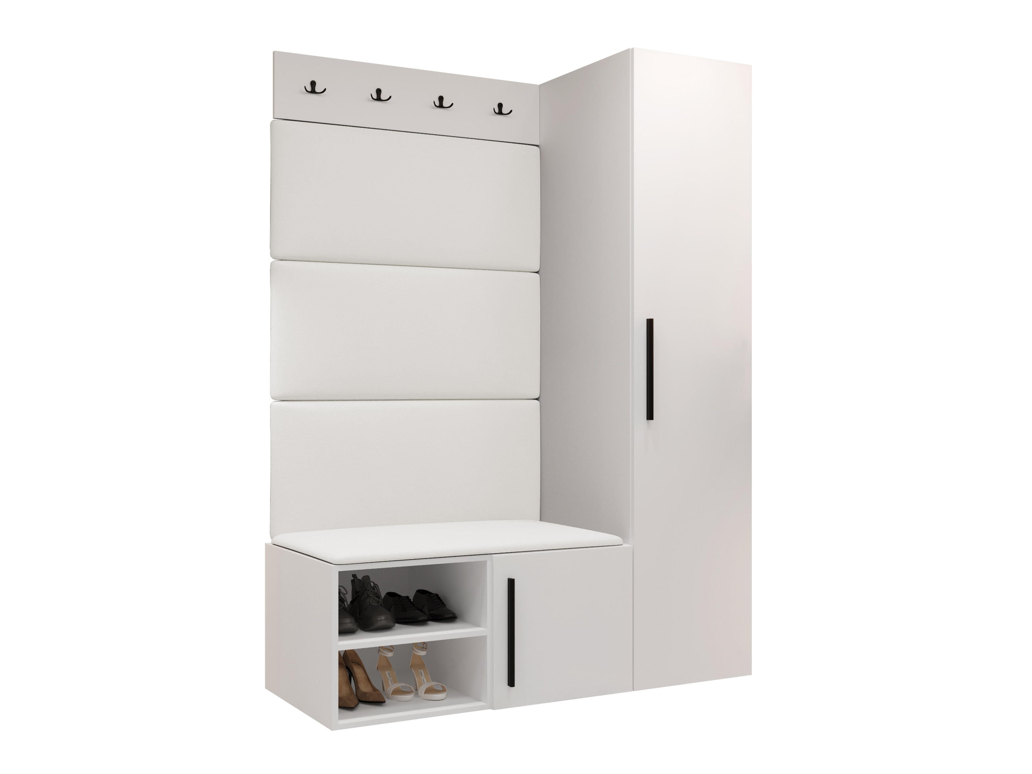 Előszoba garnitúra Hartford 525 (Fehér)