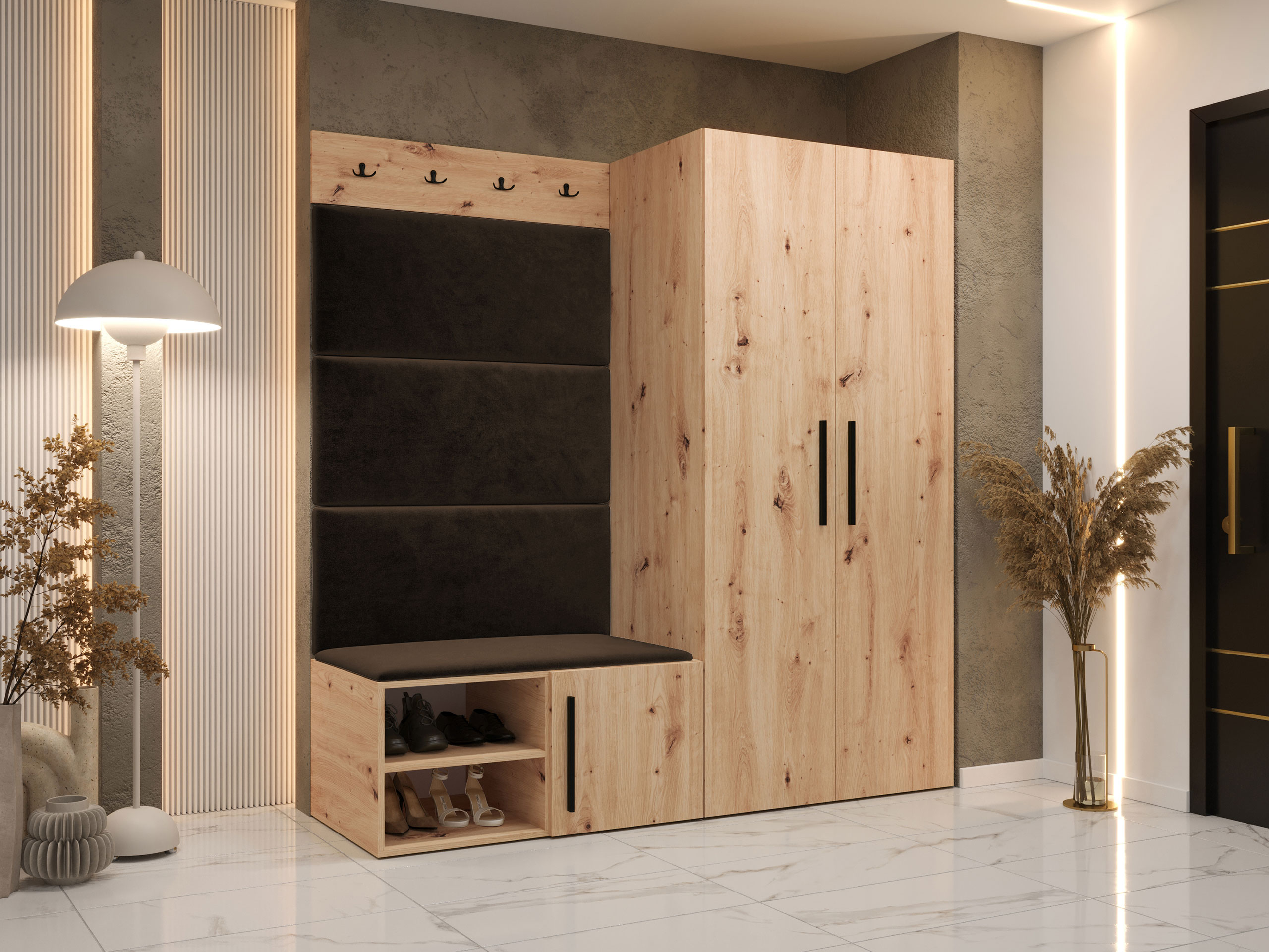 Előszoba garnitúra Hartford 526 (Artisan tölgy)