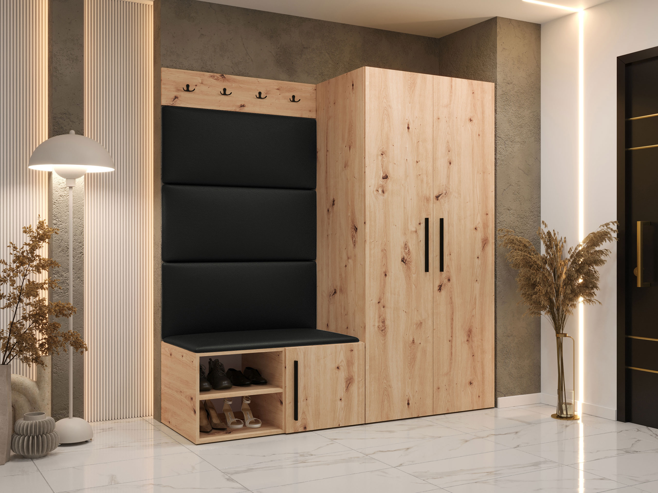 Előszoba garnitúra Hartford 526 (Artisan tölgy)