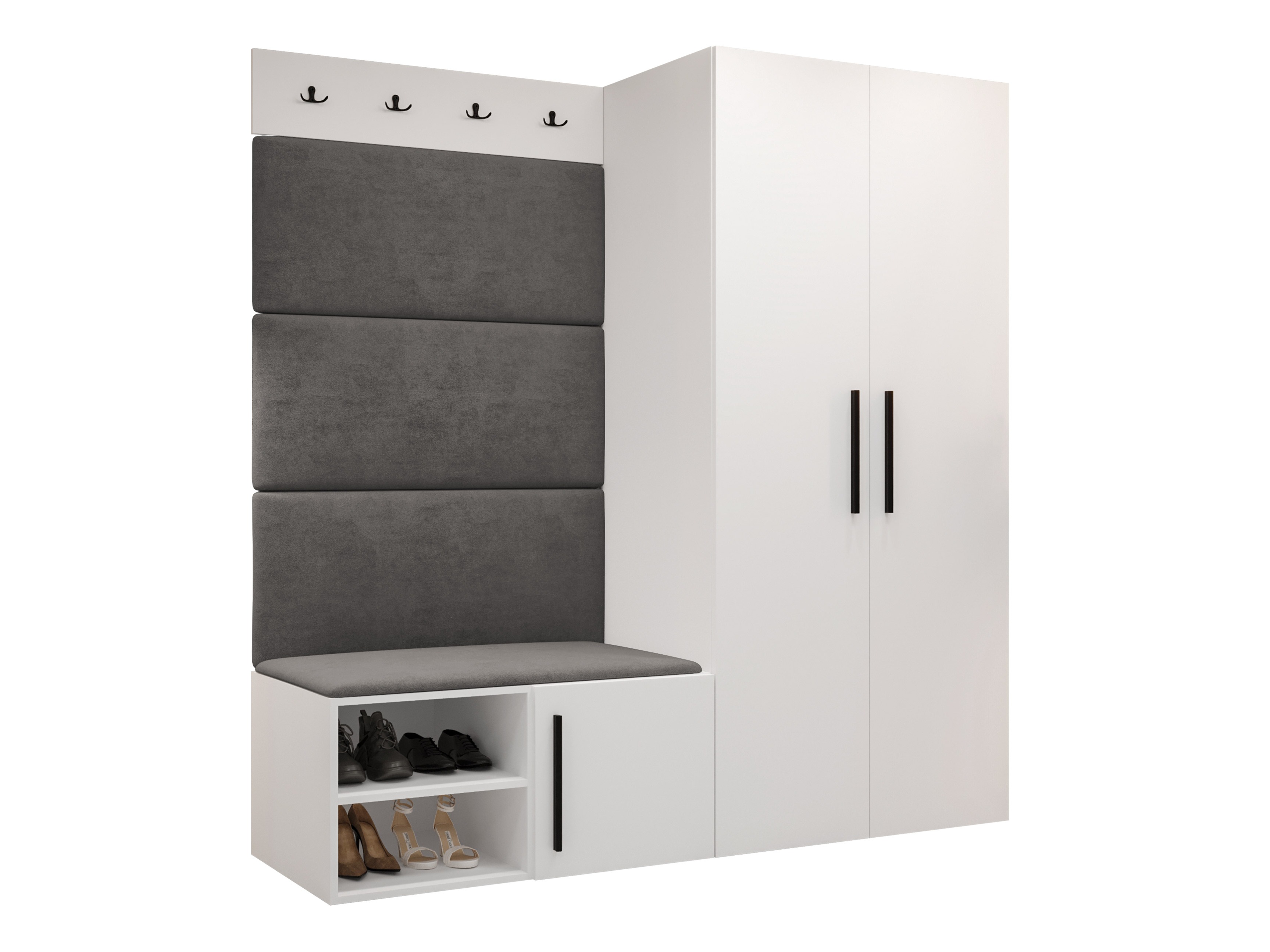 Előszoba garnitúra Hartford 526 (Fehér)