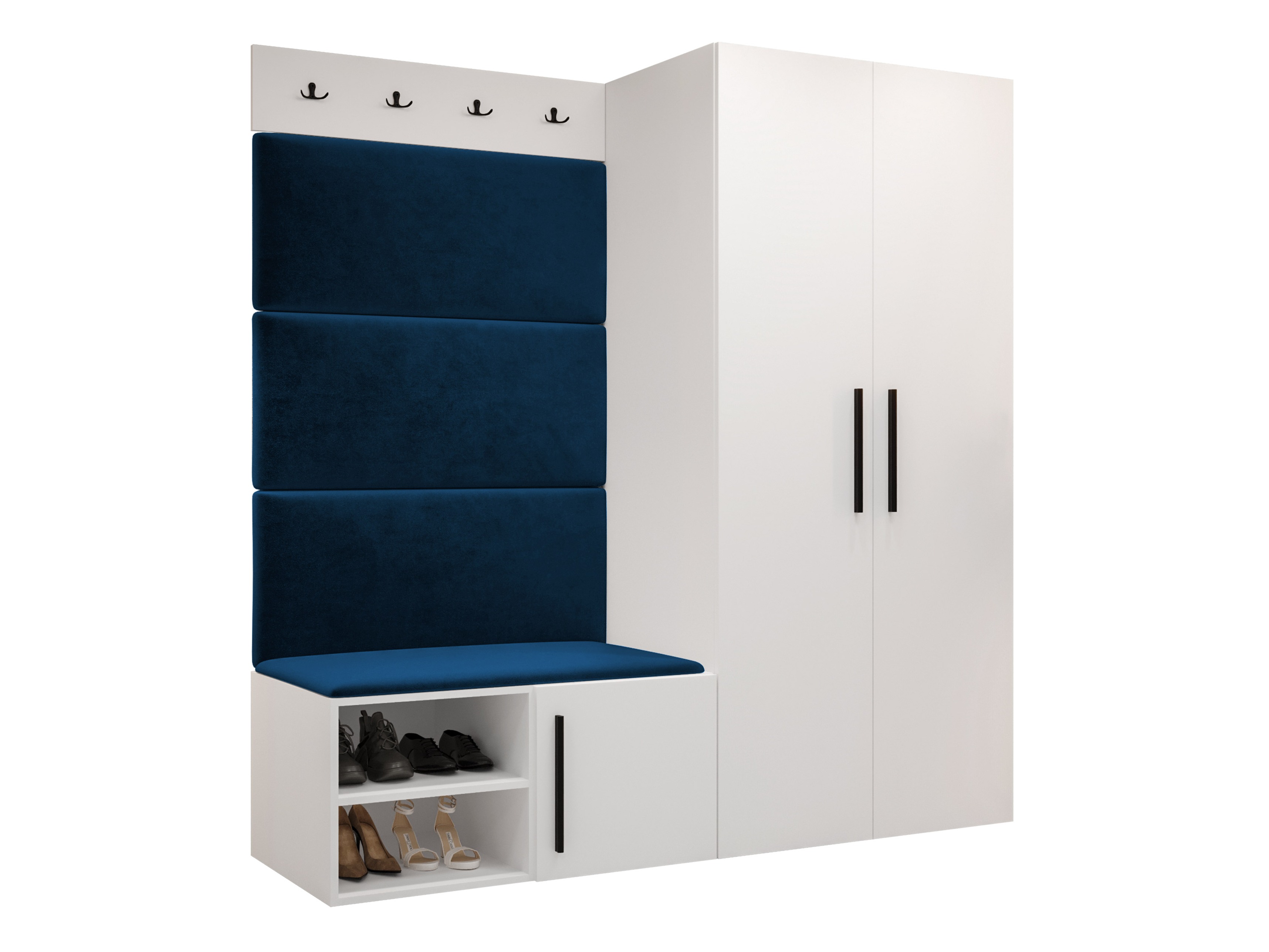 Előszoba garnitúra Hartford 526 (Fehér)