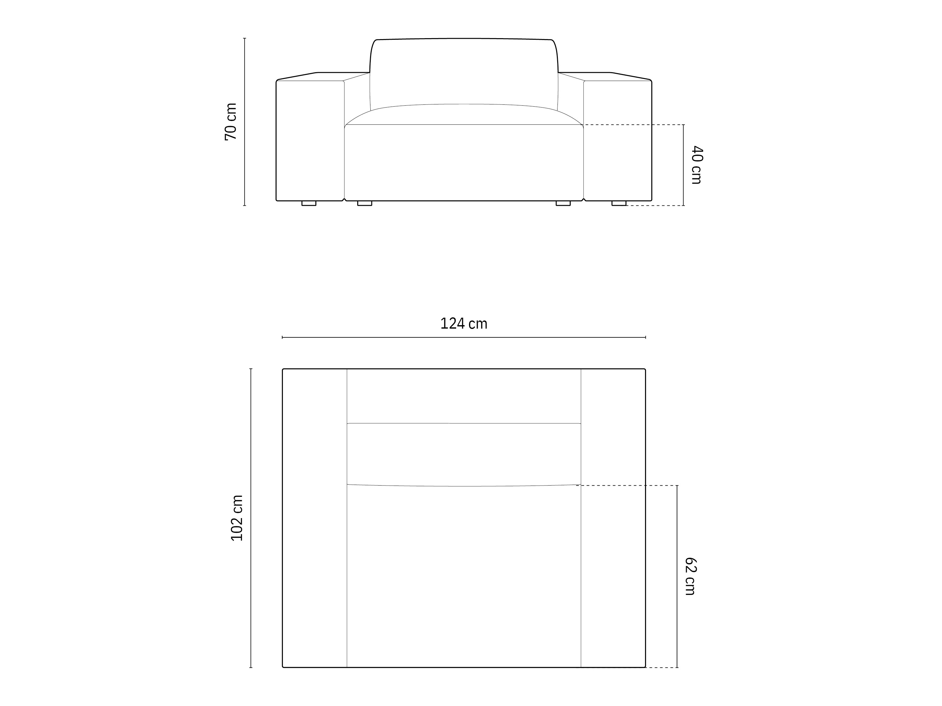 Fotel Lomcalu 106 (Megan 359)