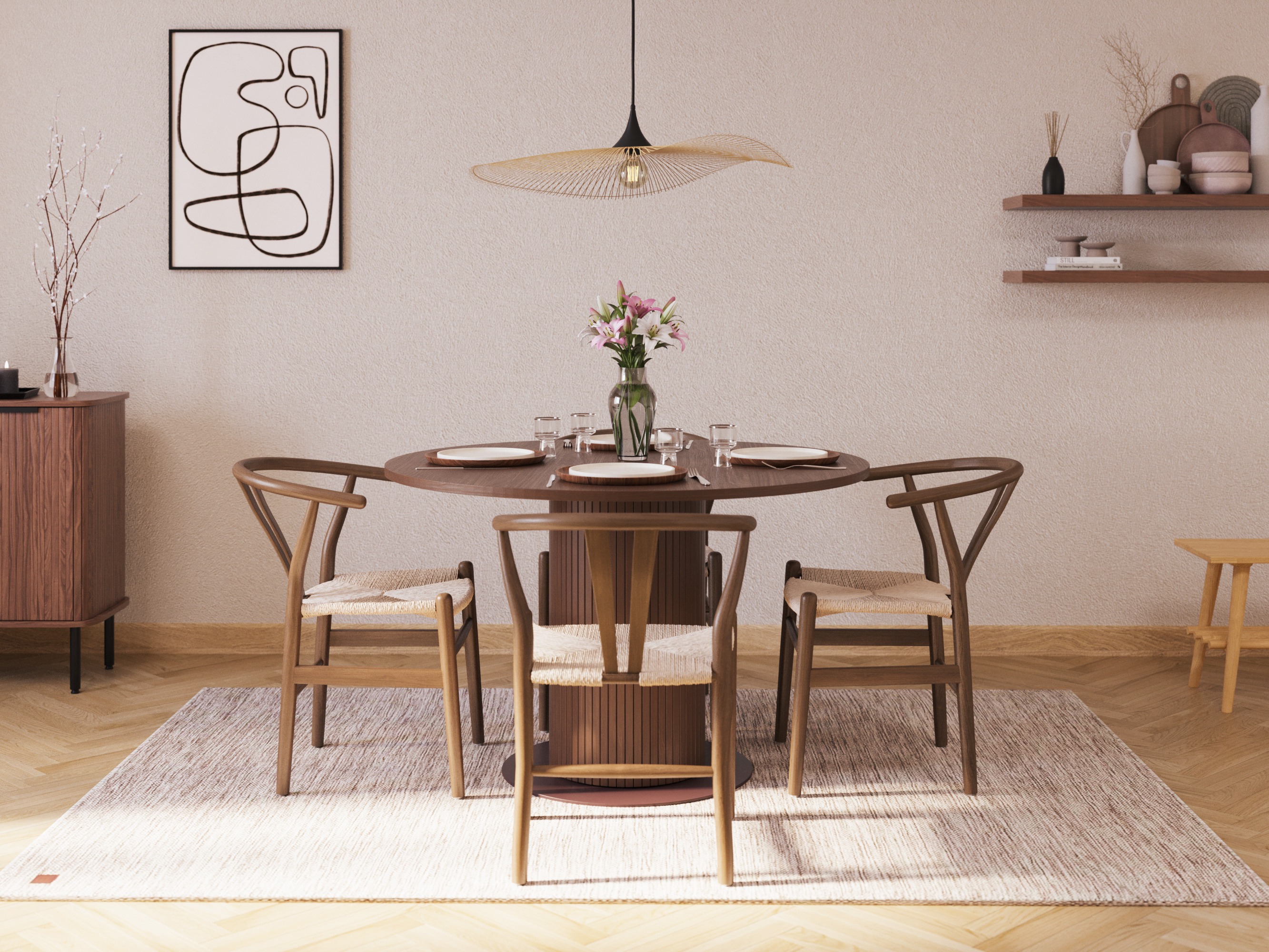 Étkezőgarnitúra Tivsoru 119