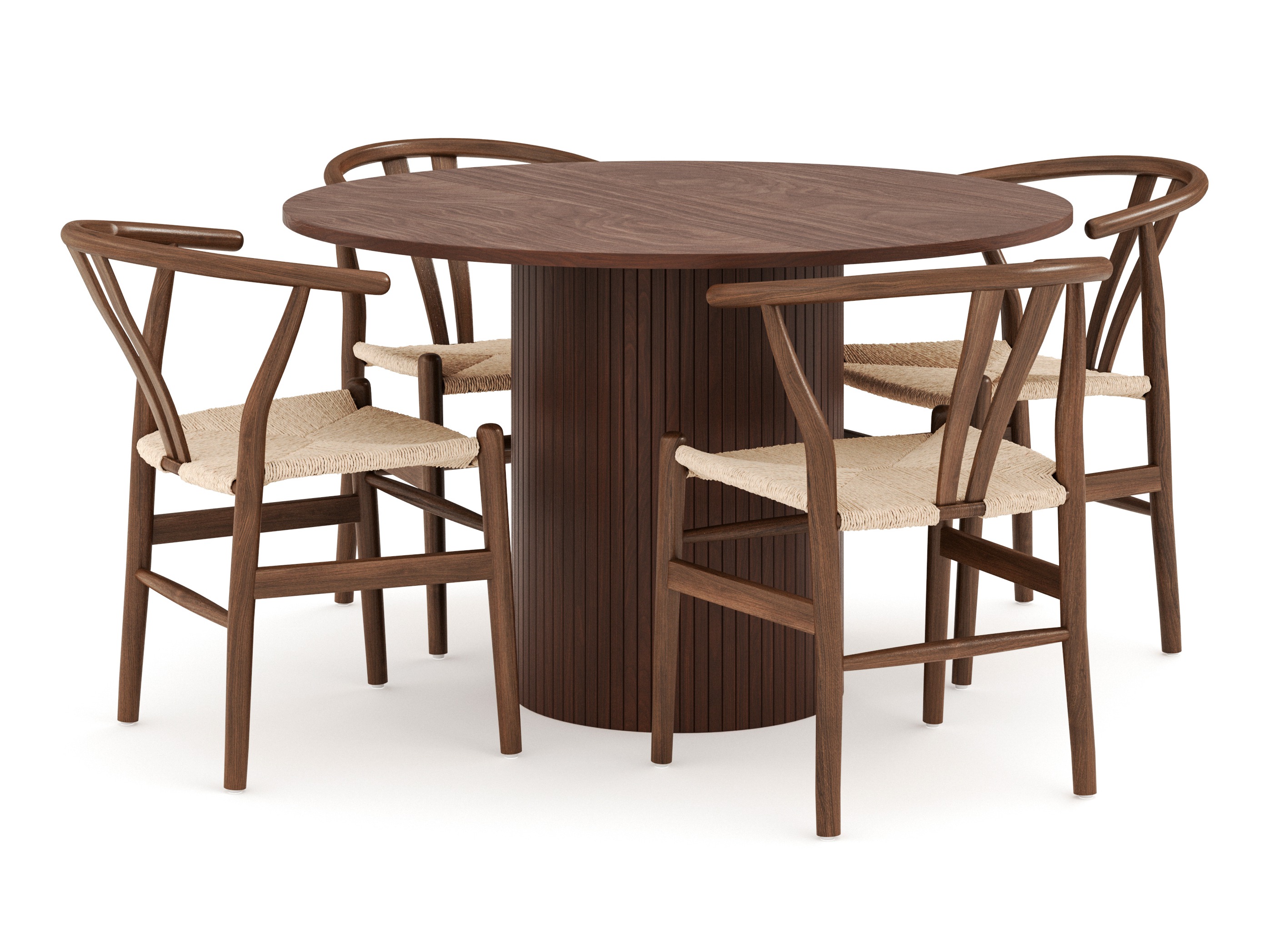 Étkezőgarnitúra Springfield 315 (Bézs + Dió)