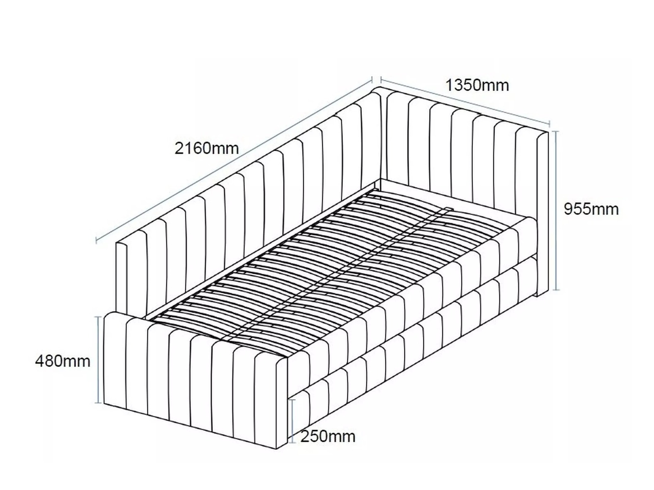 Ágy Detroit 855 (Bézs)