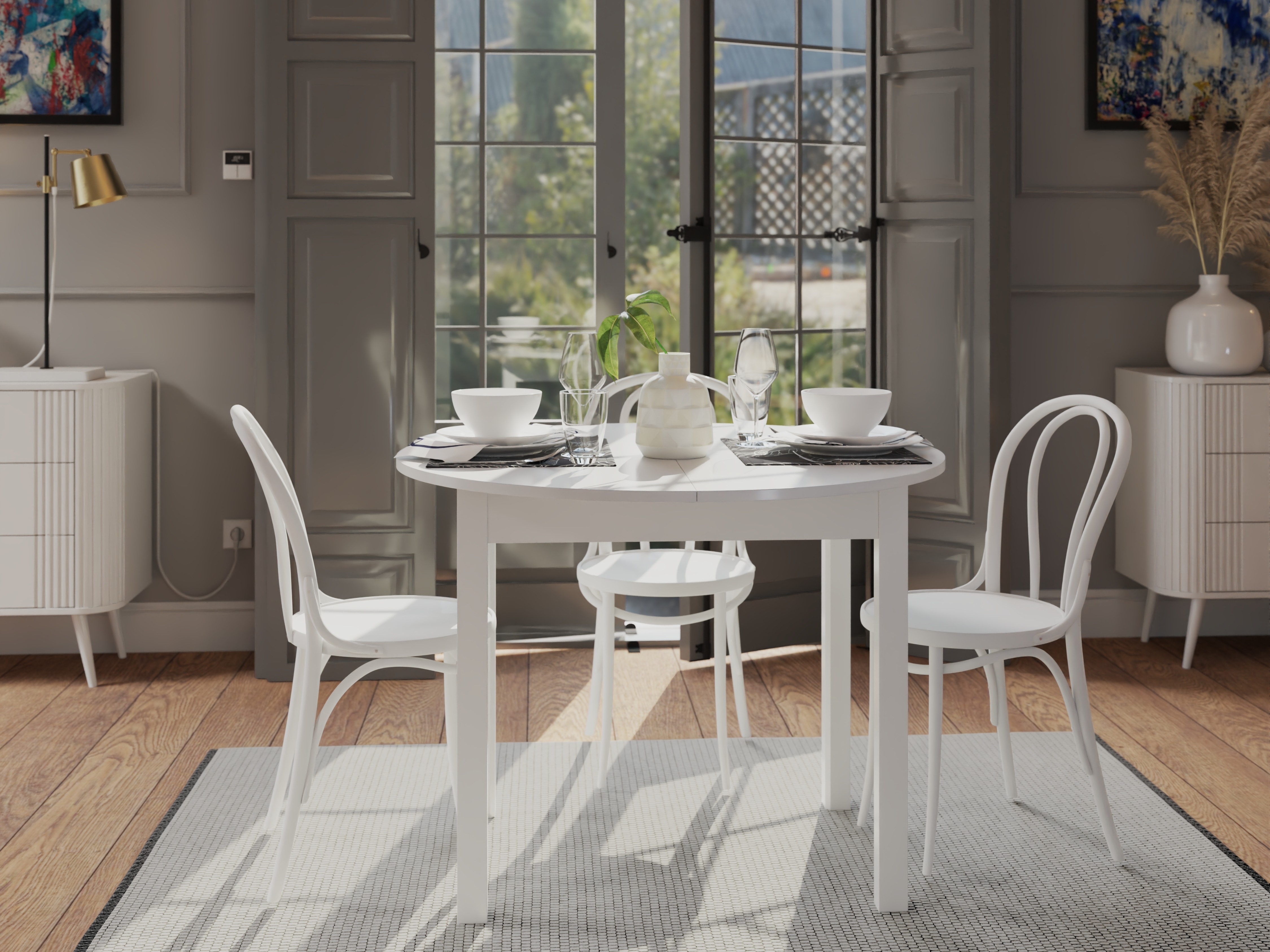 Asztal Bristol 226 (Fehér)