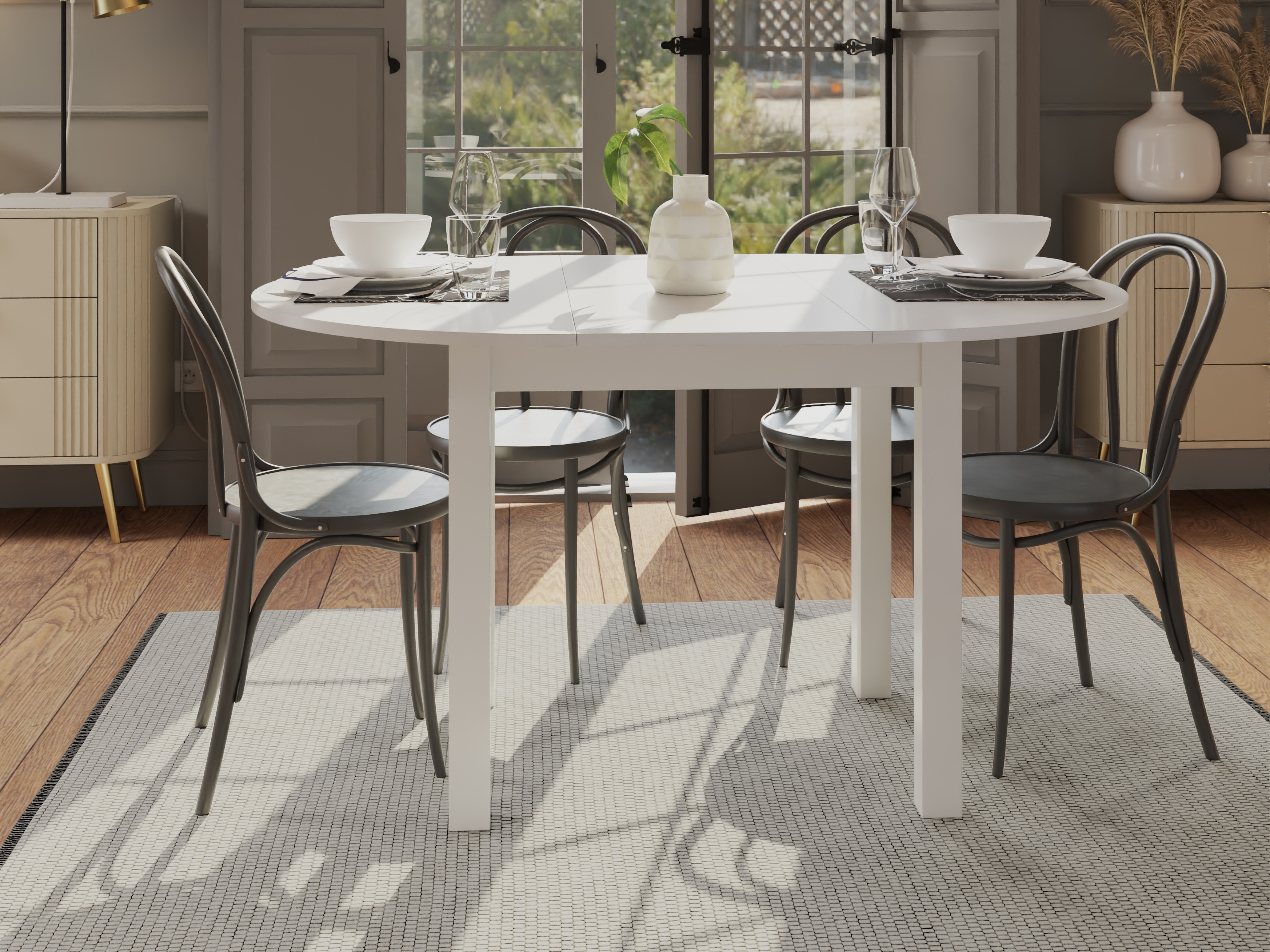 Asztal Bristol 226 (Fehér)