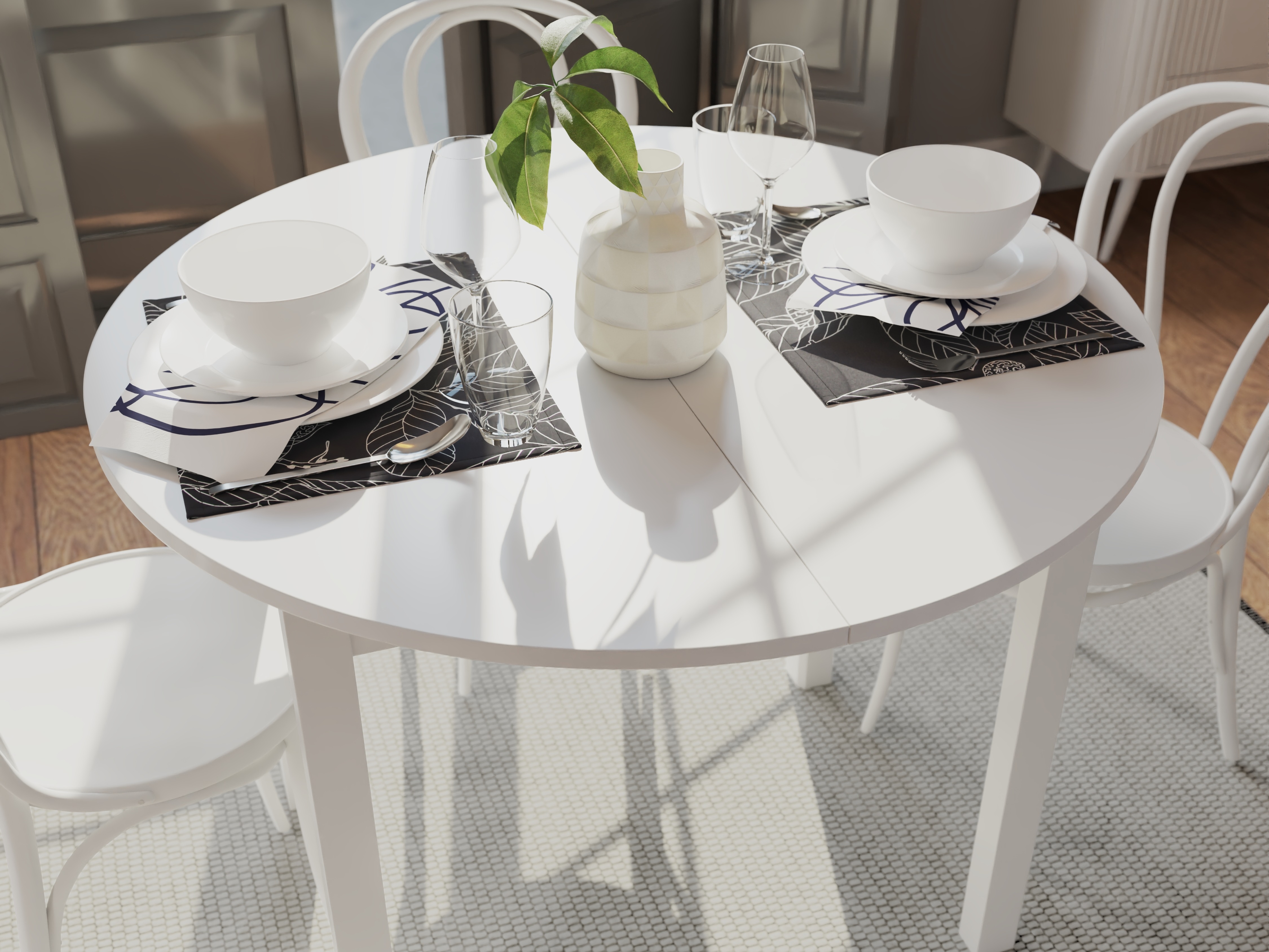 Asztal Bristol 226 (Fehér)